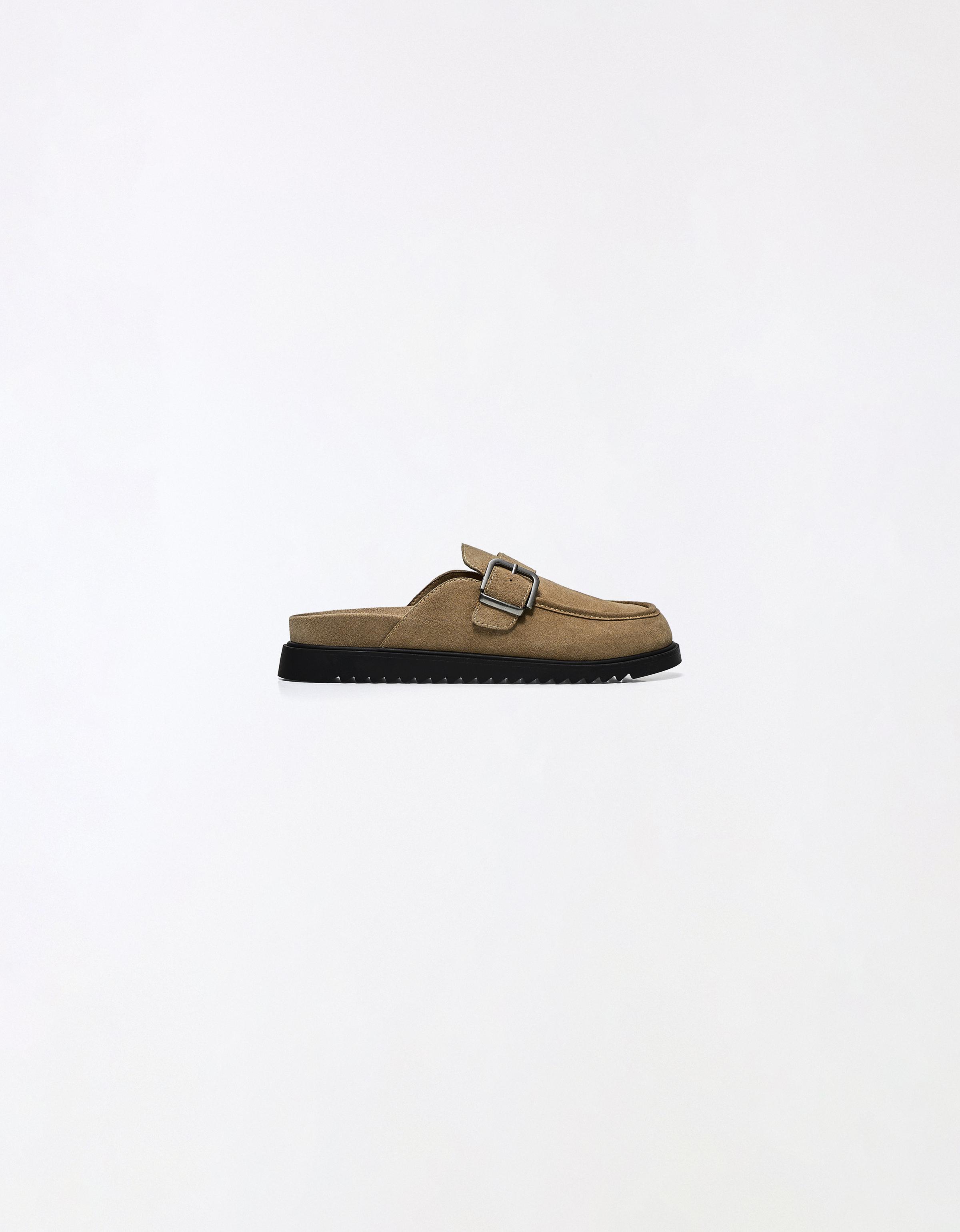Buckle clogs — SAND