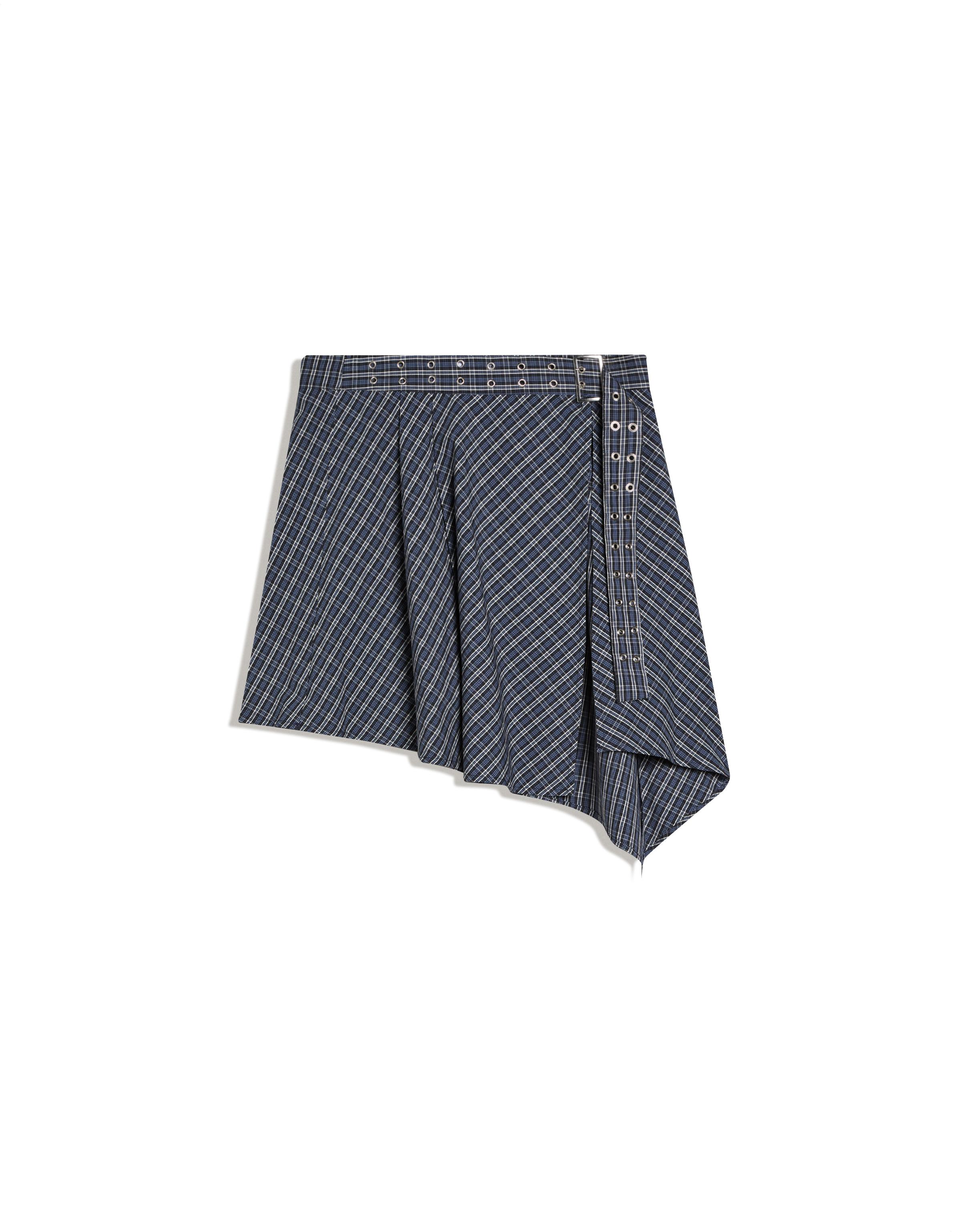 Check overskirt Carol Biazin Collection