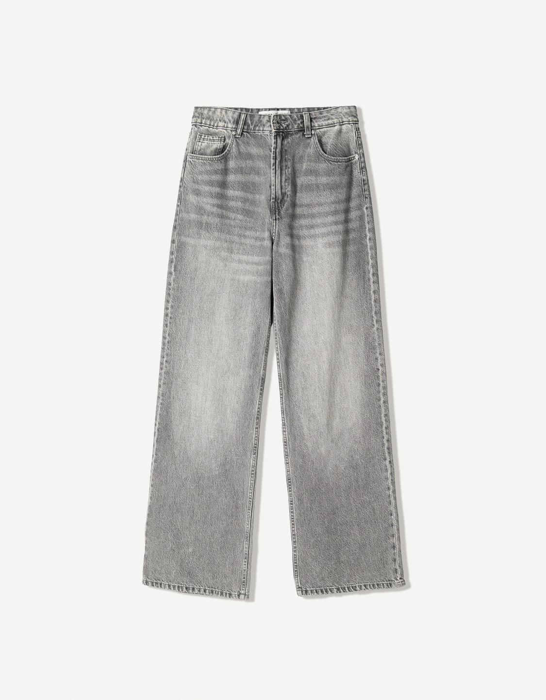 Baggy Pants Mulher Bershka baggy-pants-mulher-bershka