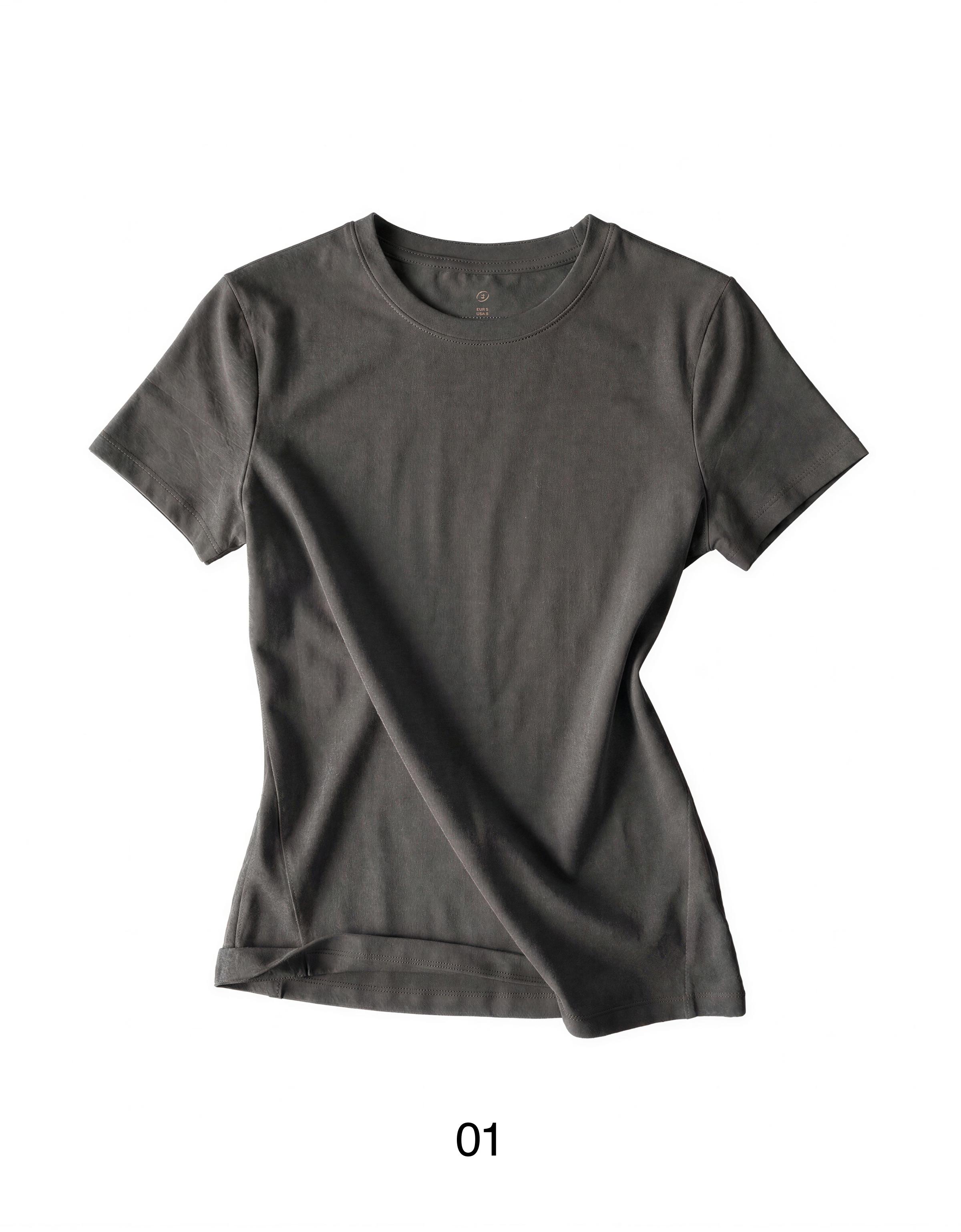 Short sleeve technical T-shirt Breathable & Quick Dry — Graphite