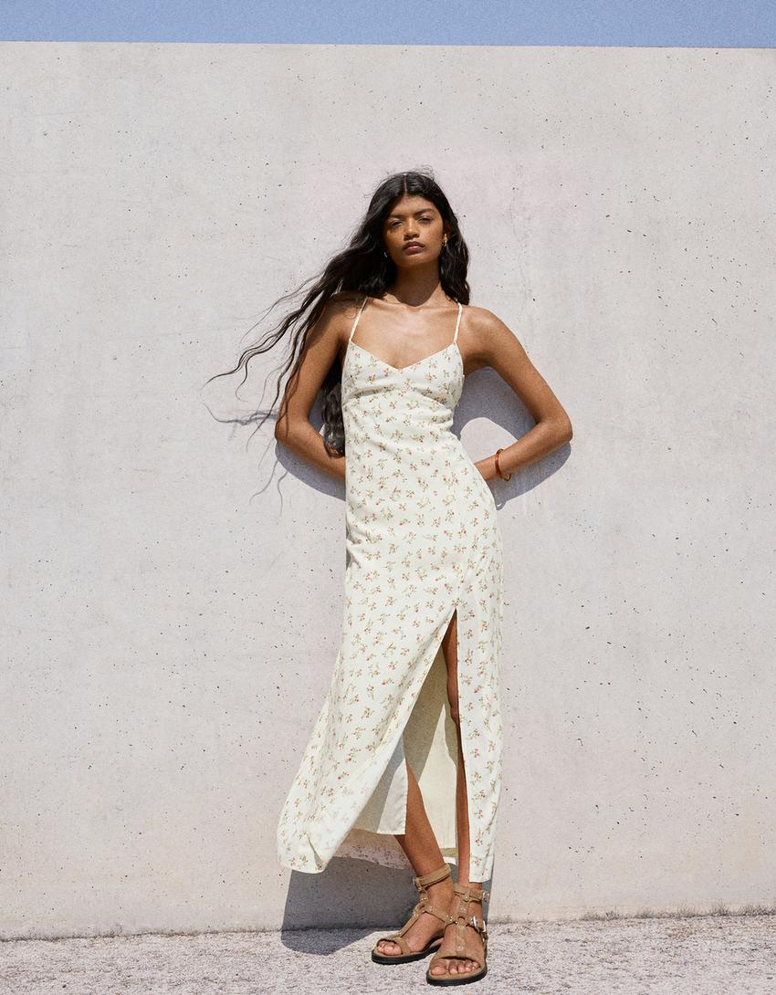 Faldas Largas Faldas Del Bershka Bershka Se Suma A La Falda Larga