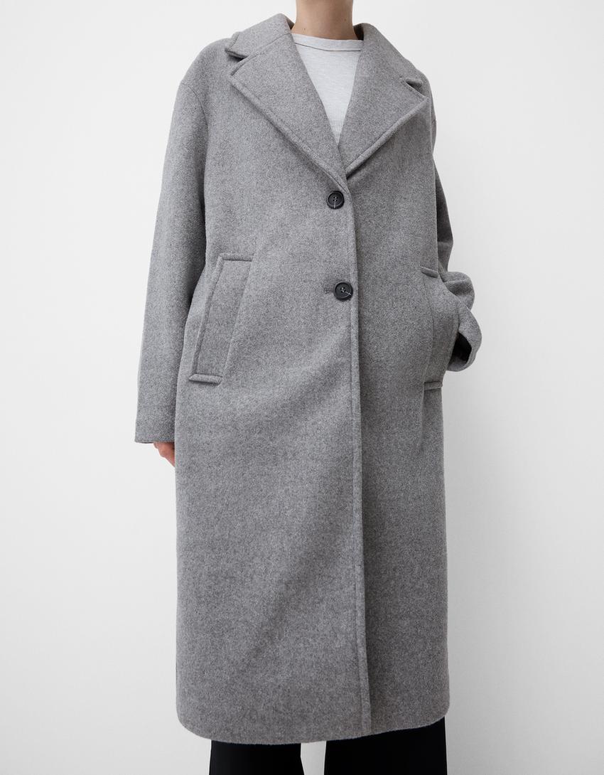Long soft coat