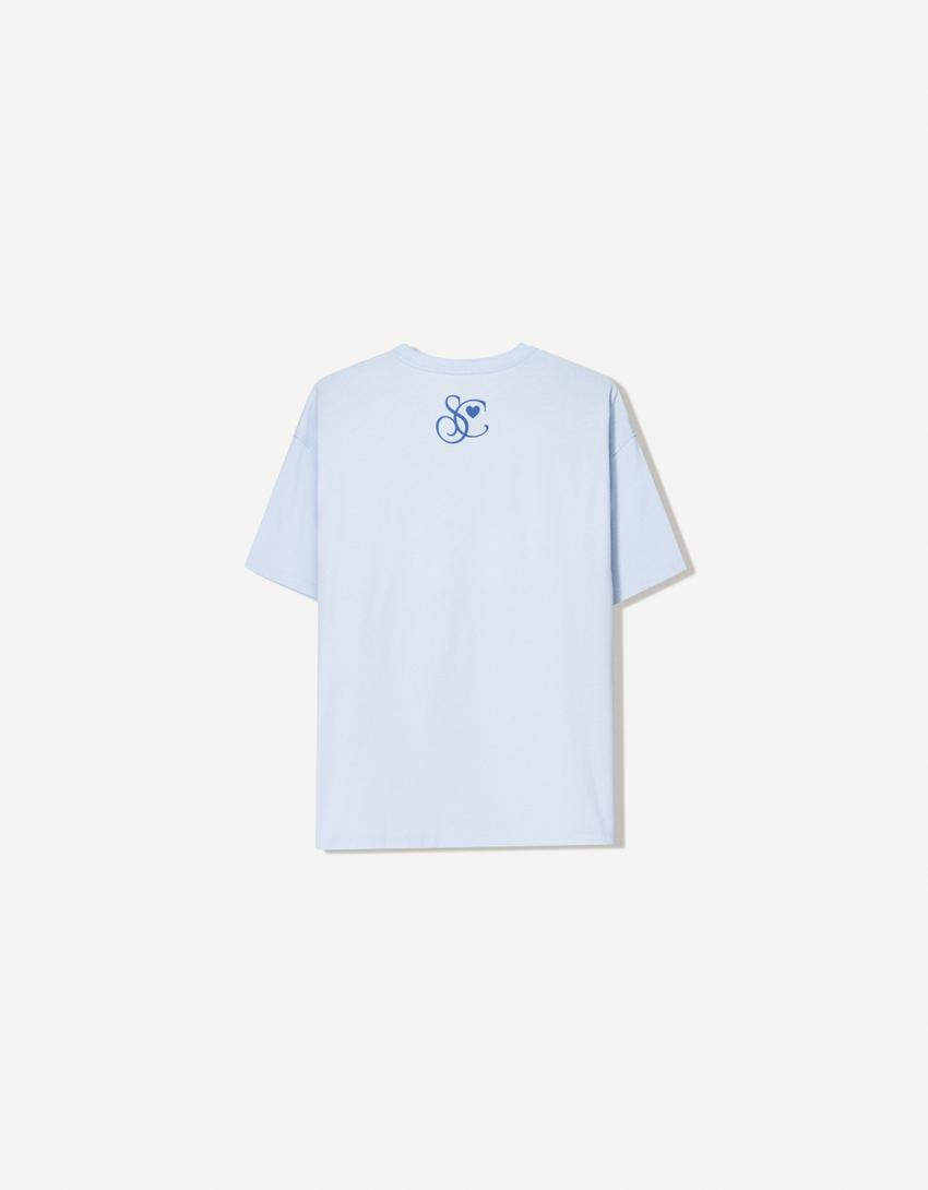 Sabrina Carpenter print short sleeve T-shirt
