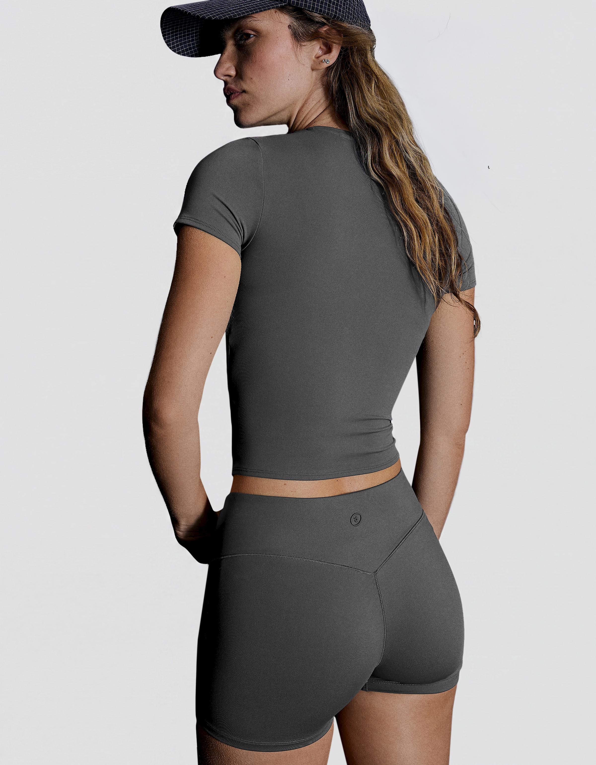 Short sleeve technical T-shirt Breathable & Quick Dry — Graphite