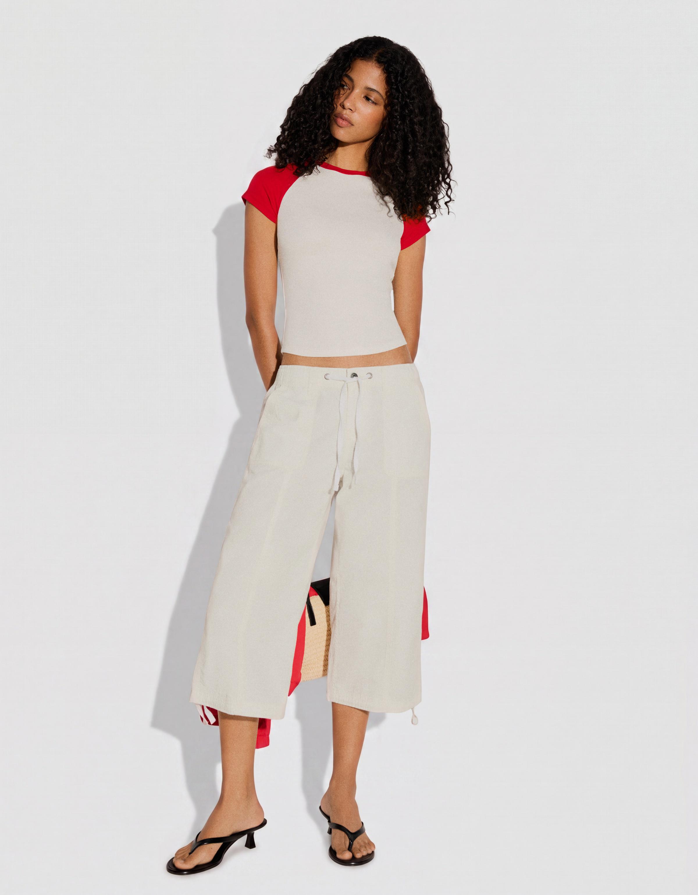 Capris — Off white
