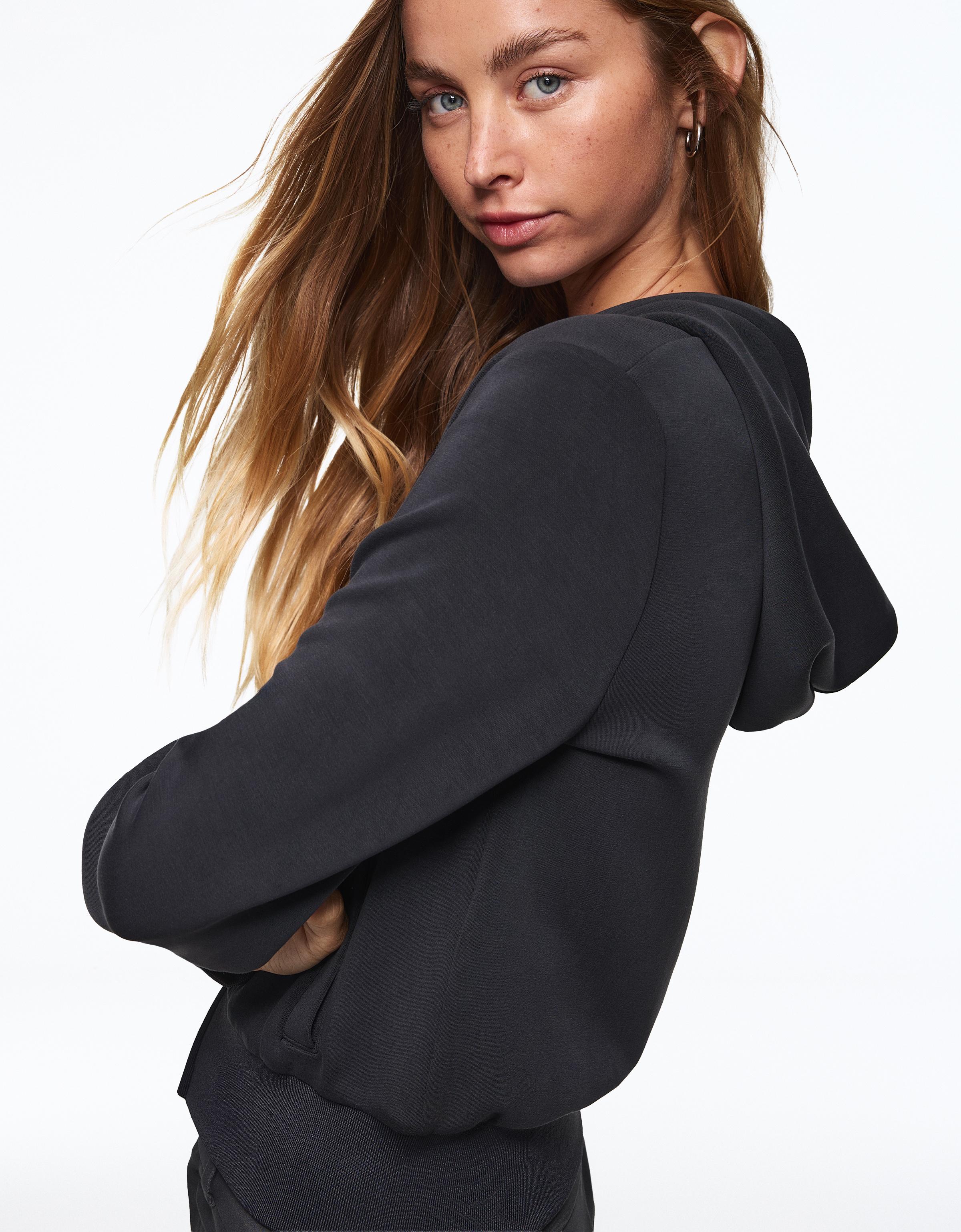Zip-up hoodie — Dark grey
