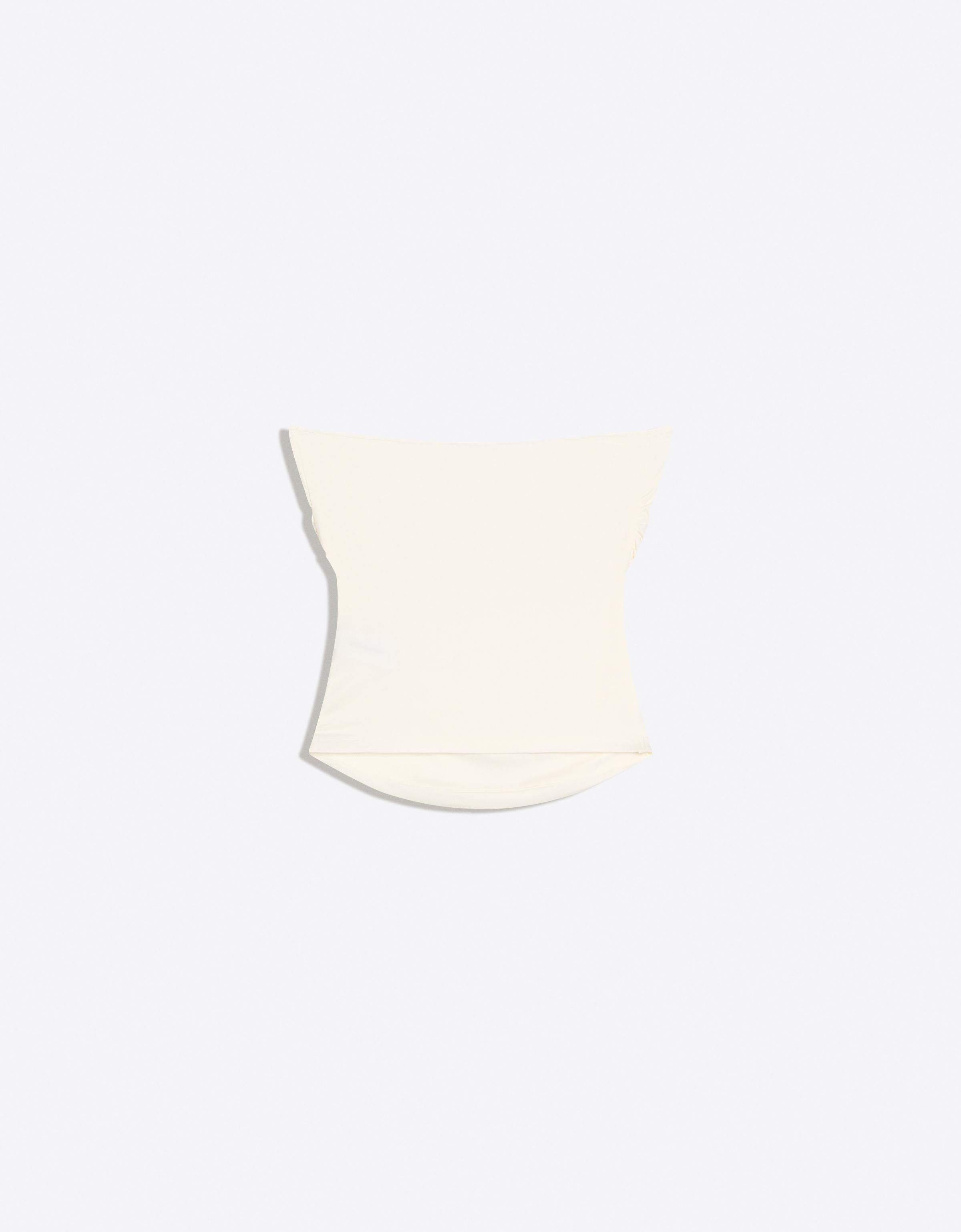 Bershka Büzgülü bandeau top görsel 7