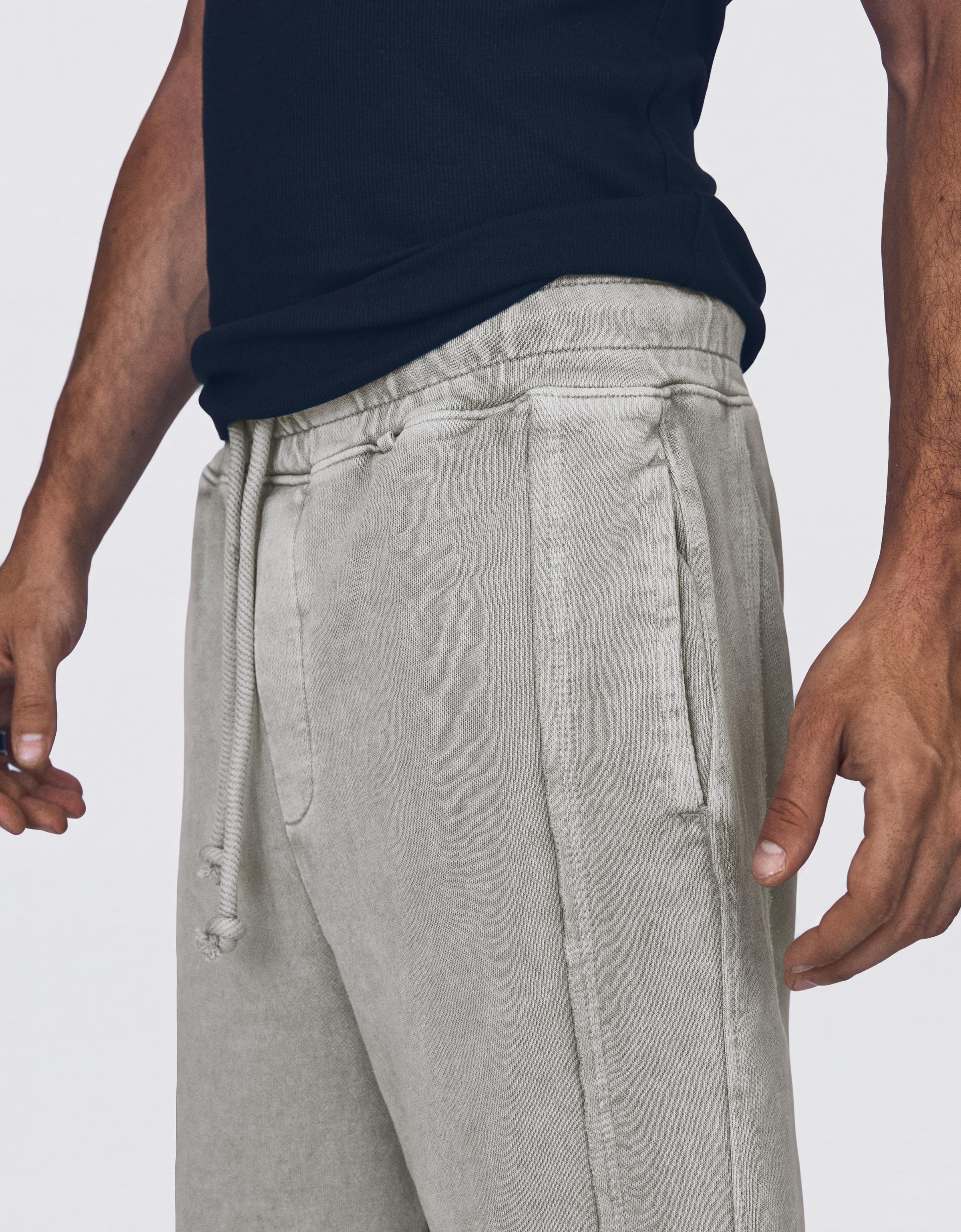 Baggy jort Bermuda shorts — Stone