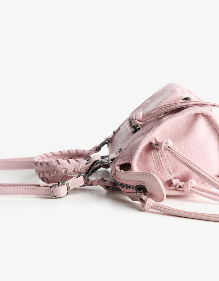 Mini bowling bag-Pink-2