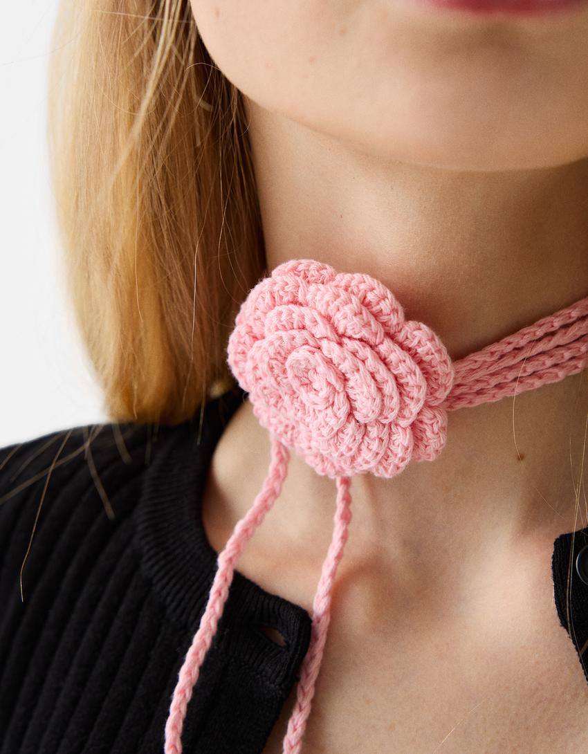 عقد شوكر بزهرة-زهري-3