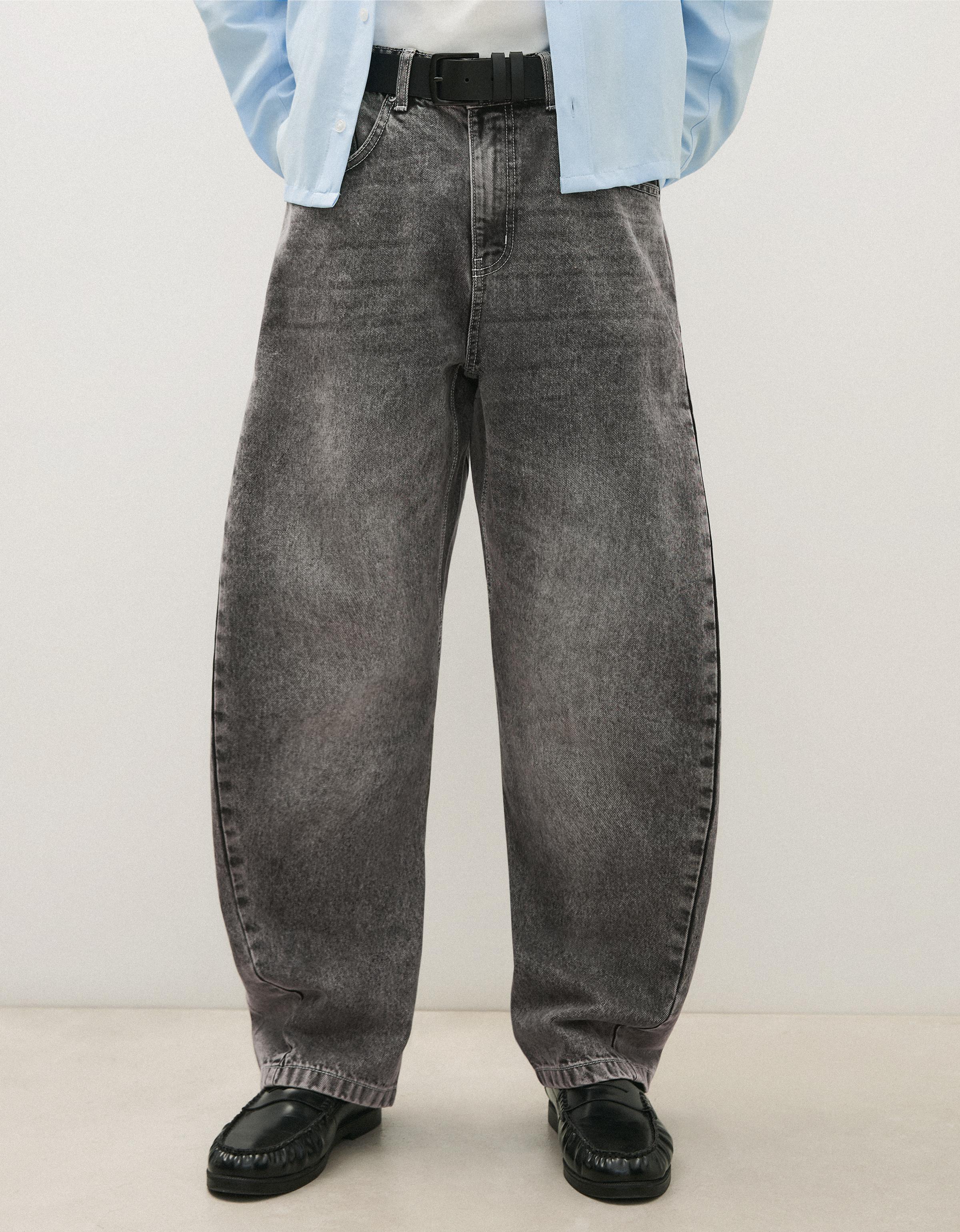 Twisted fit jeans — Grey
