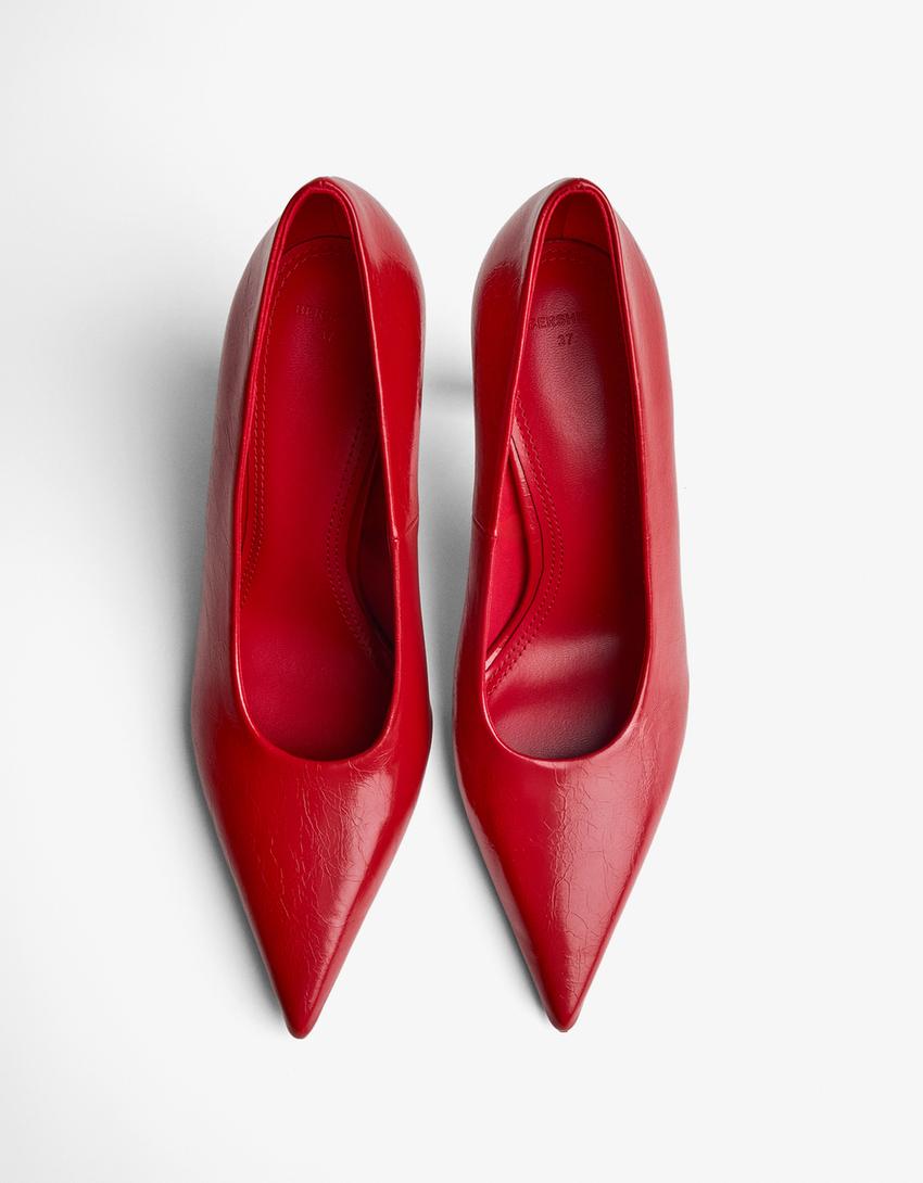High-heel shoes-RED