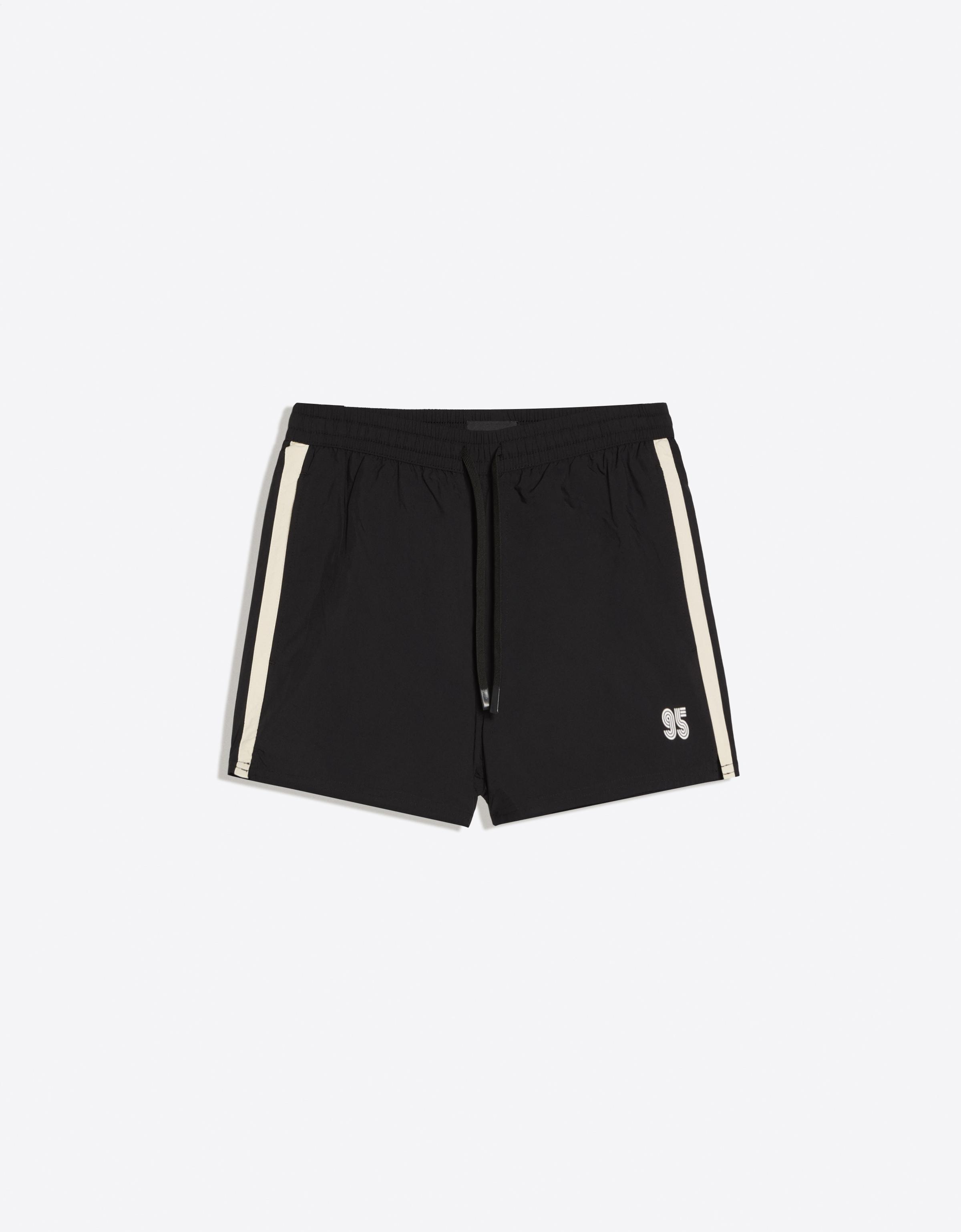 Short De Bain Rétro Xl Noir