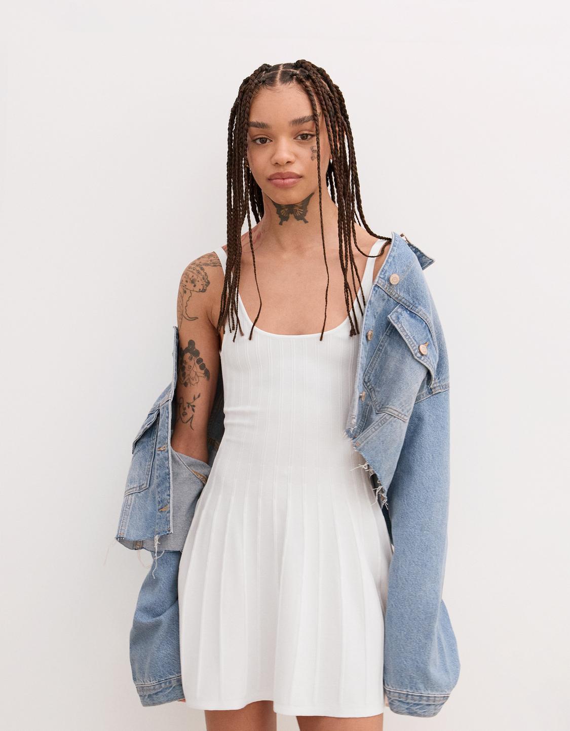 Strappy mini dress