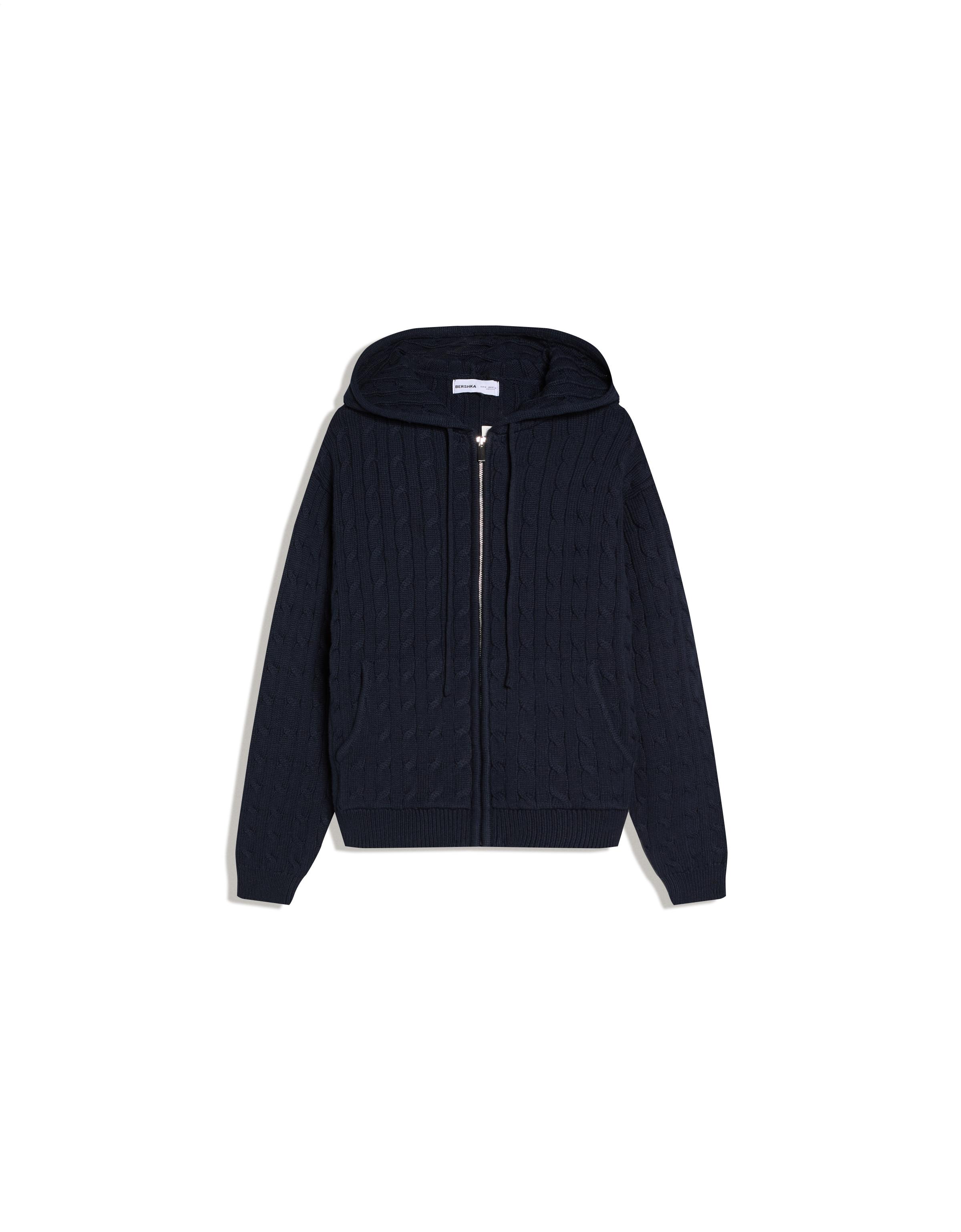 Örgü fermuarlı hırka