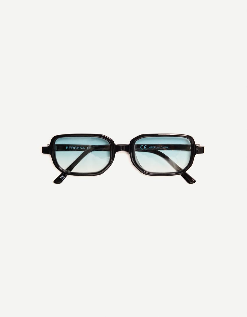 Resin sunglasses-Turquoise