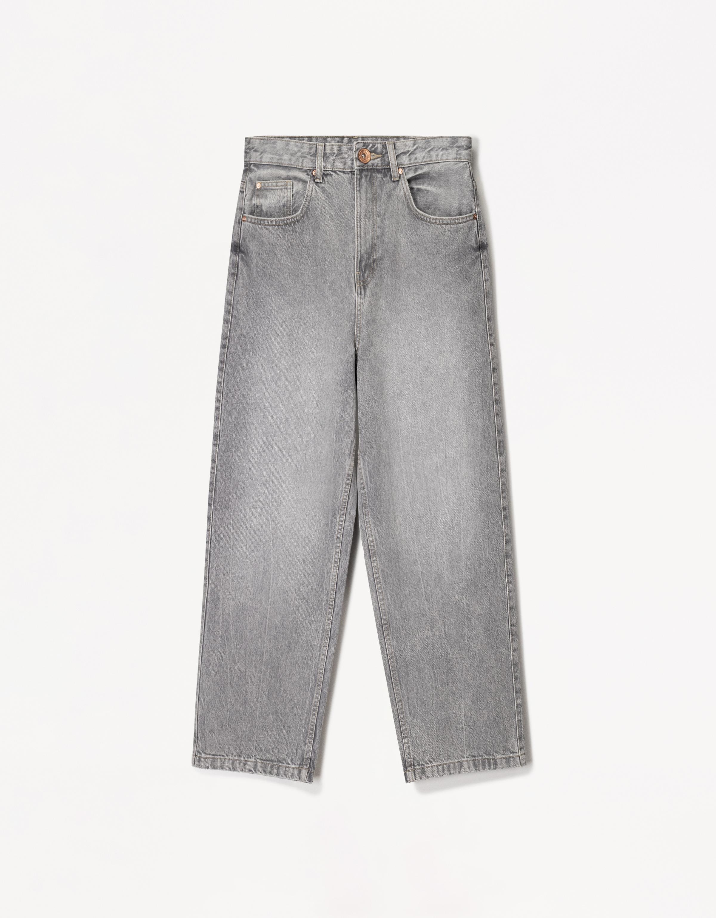 Super Baggy Jeans - Light gray - Men | H&M US