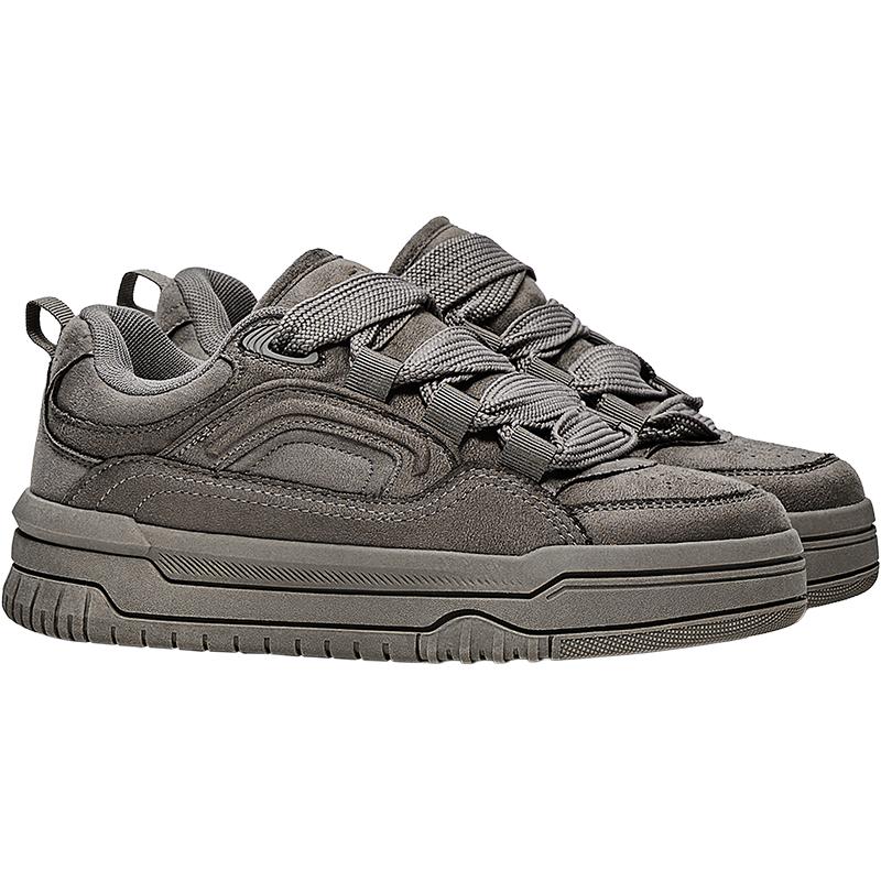 Chunky skate trainers — Grey