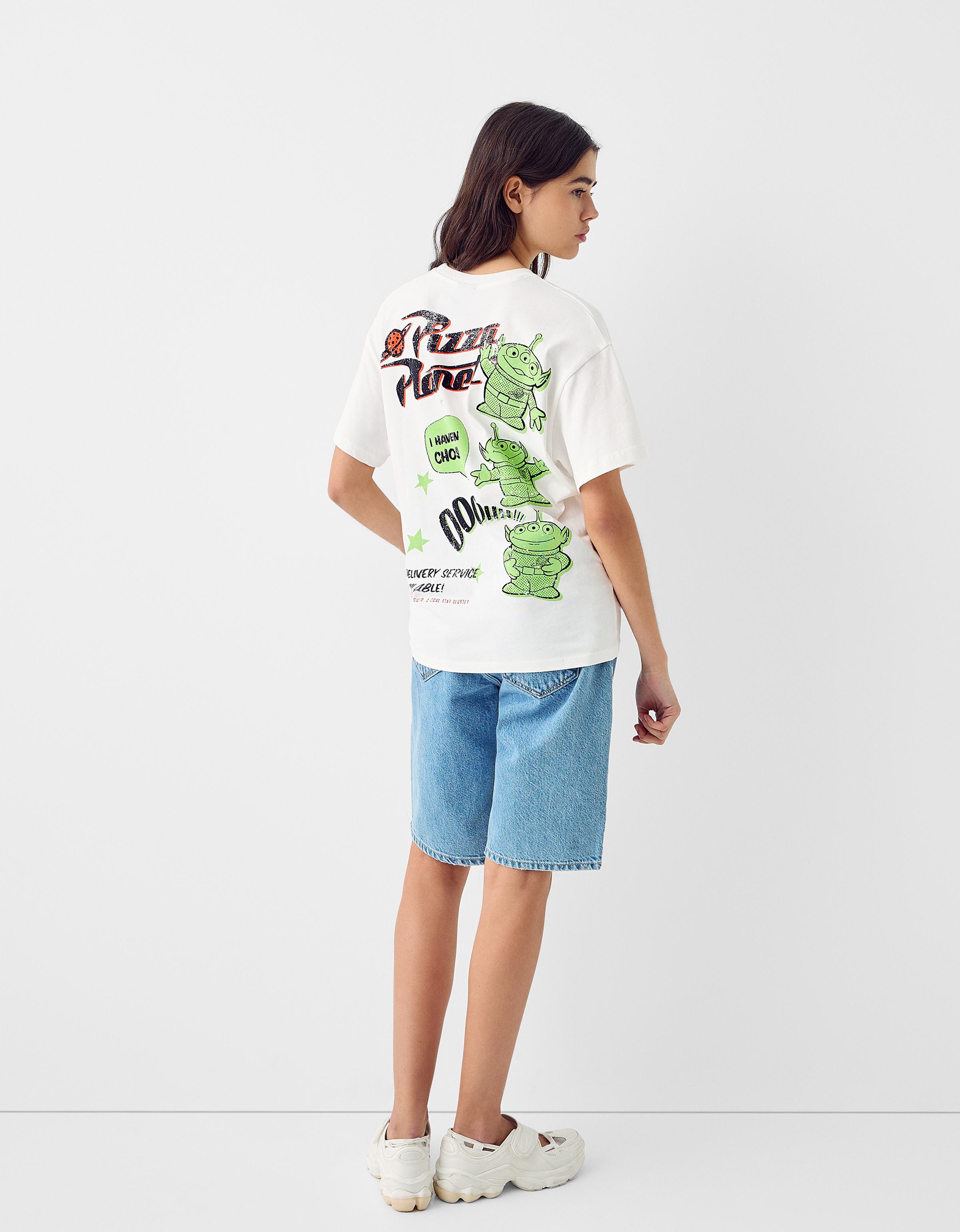 Camiseta Toy Story manga corta Mujer Bershka