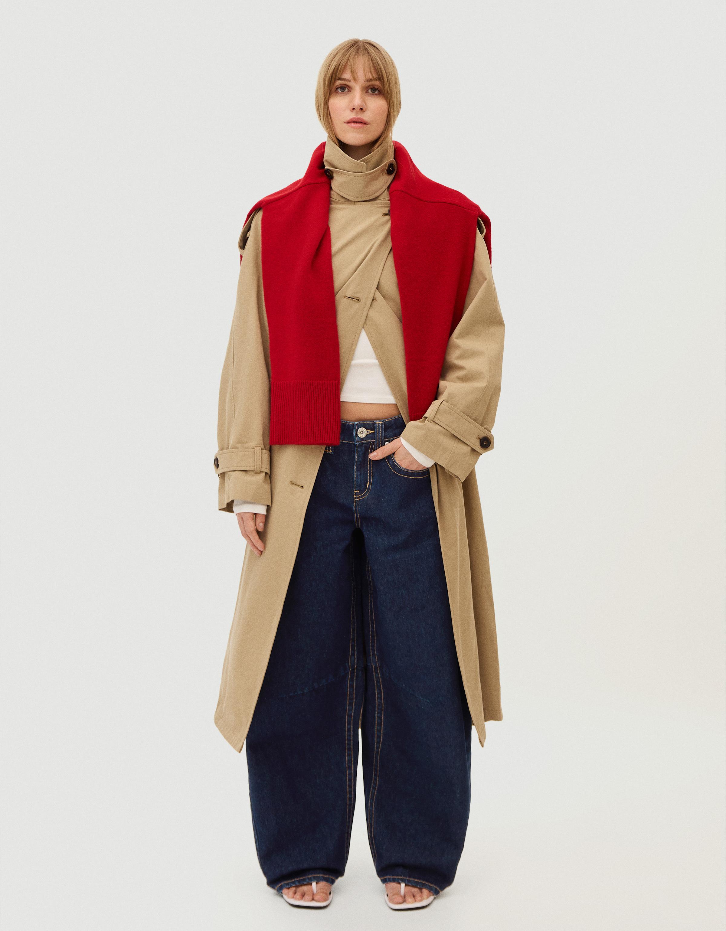 Slouchy düşük bel jean - Görsel 23