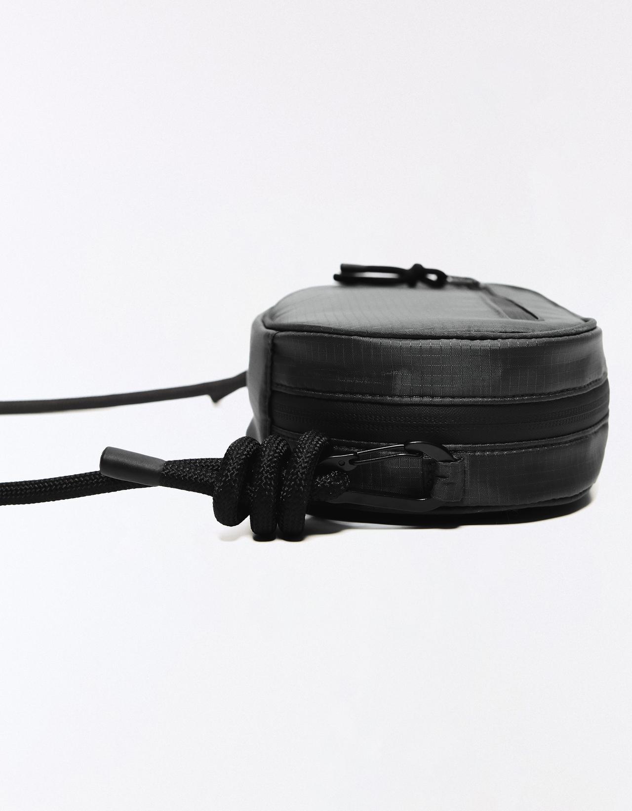 Technical crossbody bag — Black