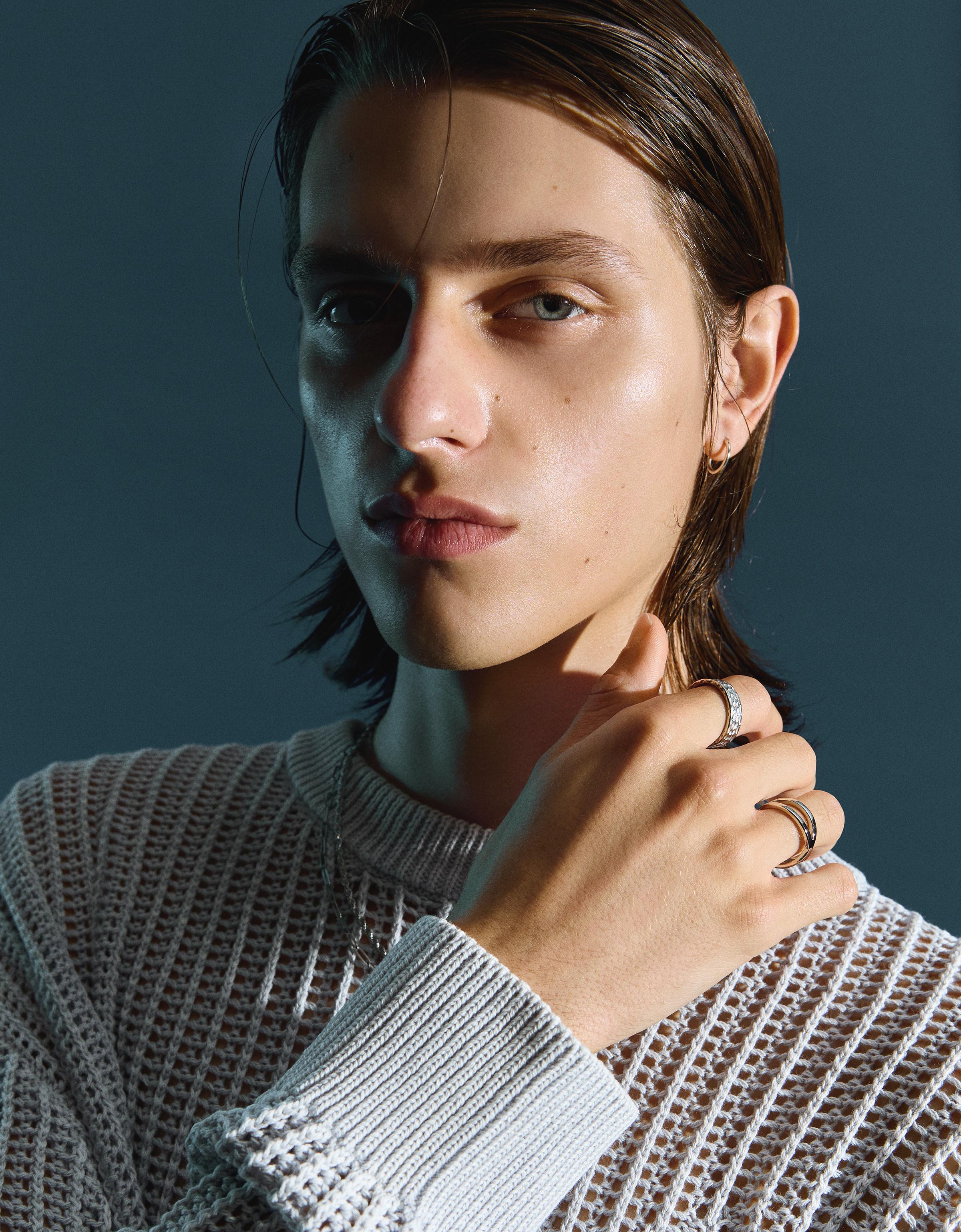 2-pack of rings — Silver