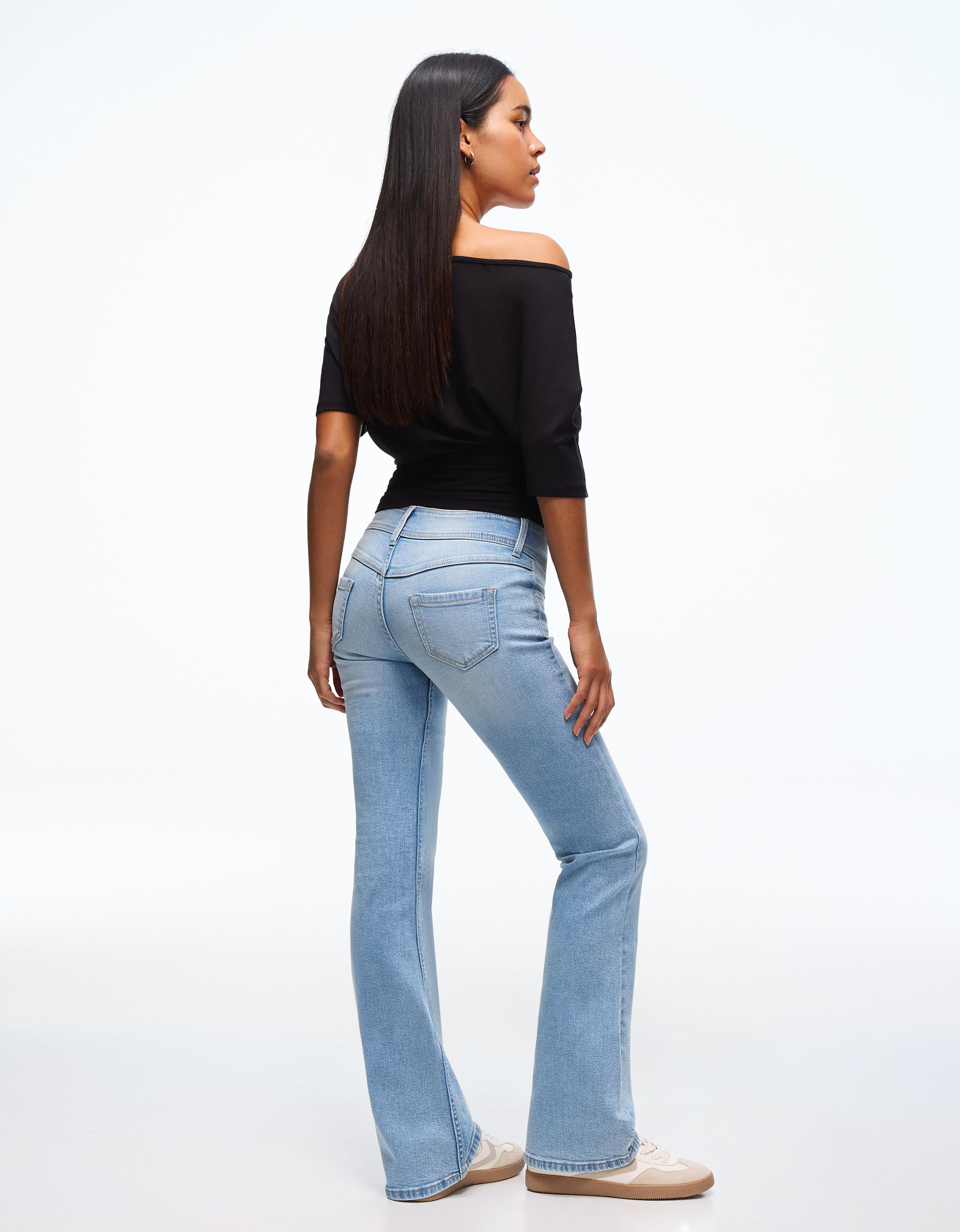 Bootcut düşük bel jean - Görsel 30