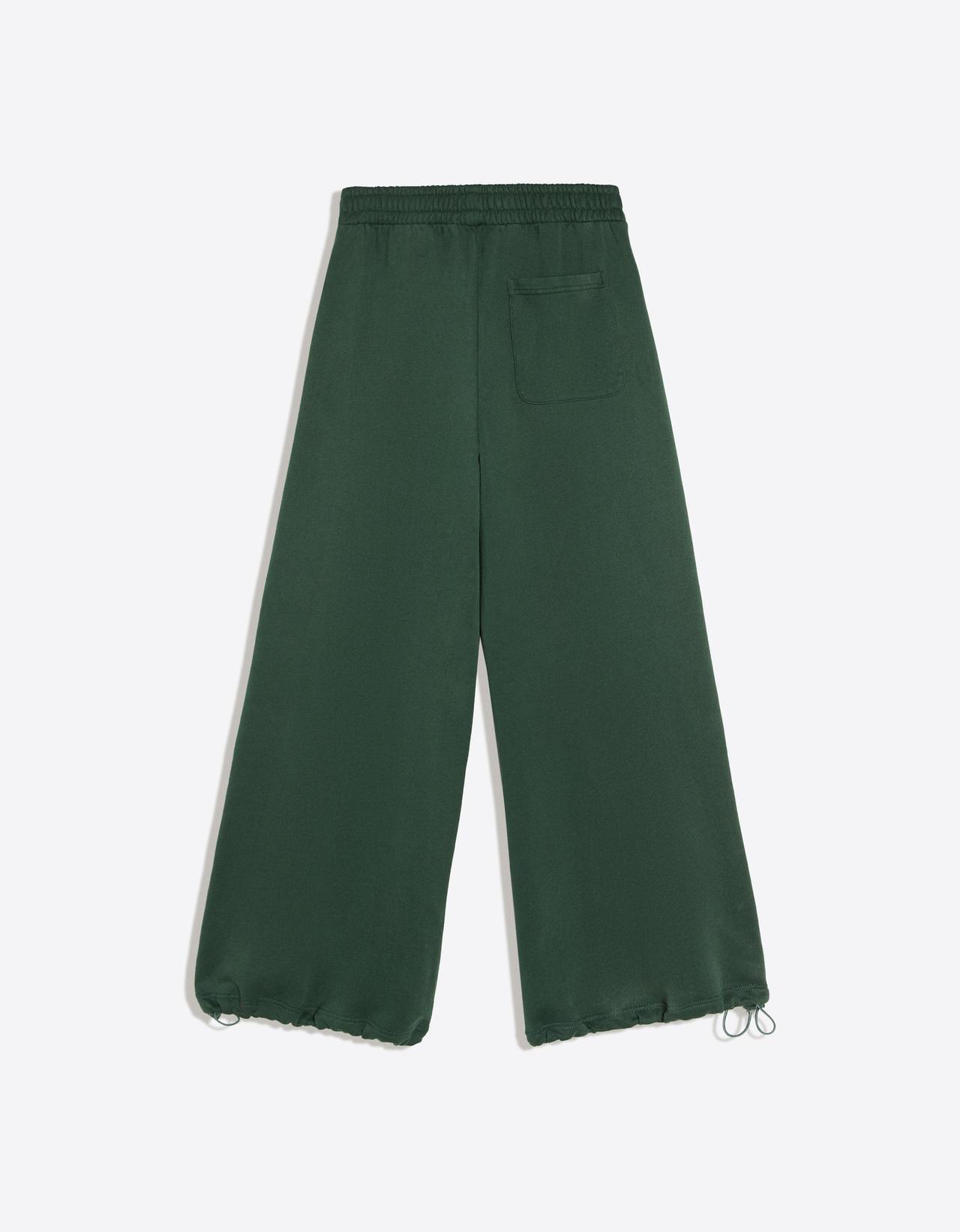 Dancer plush joggers — Green