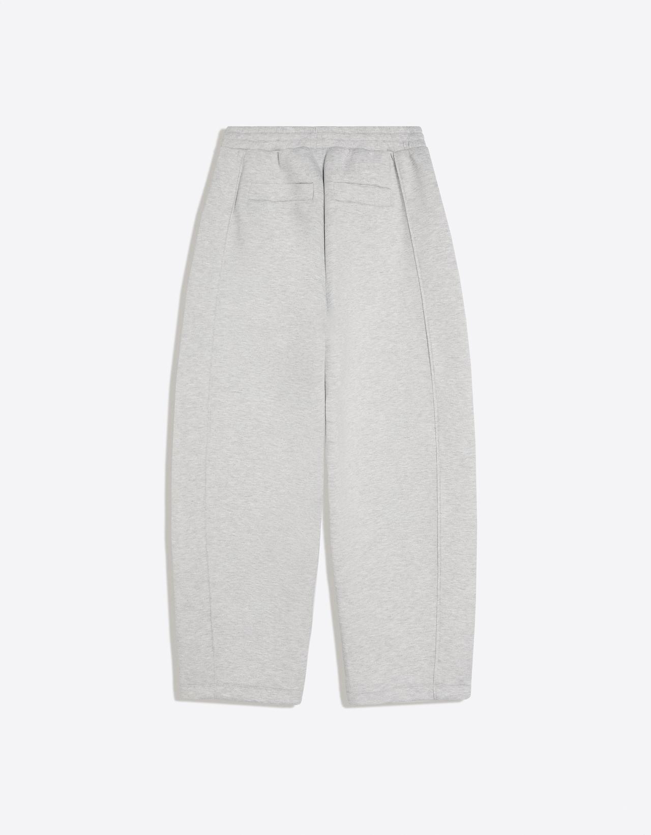 Technical balloon trousers — Grey