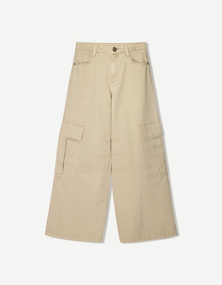 Utility cargo trousers