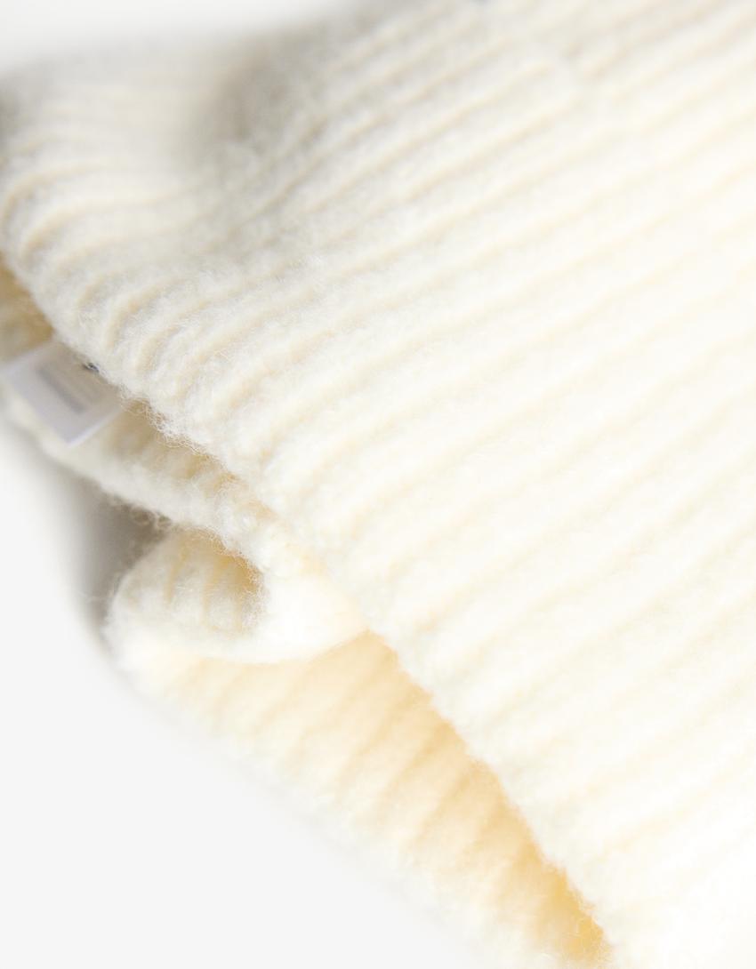 Basic beanie-Ecru-1