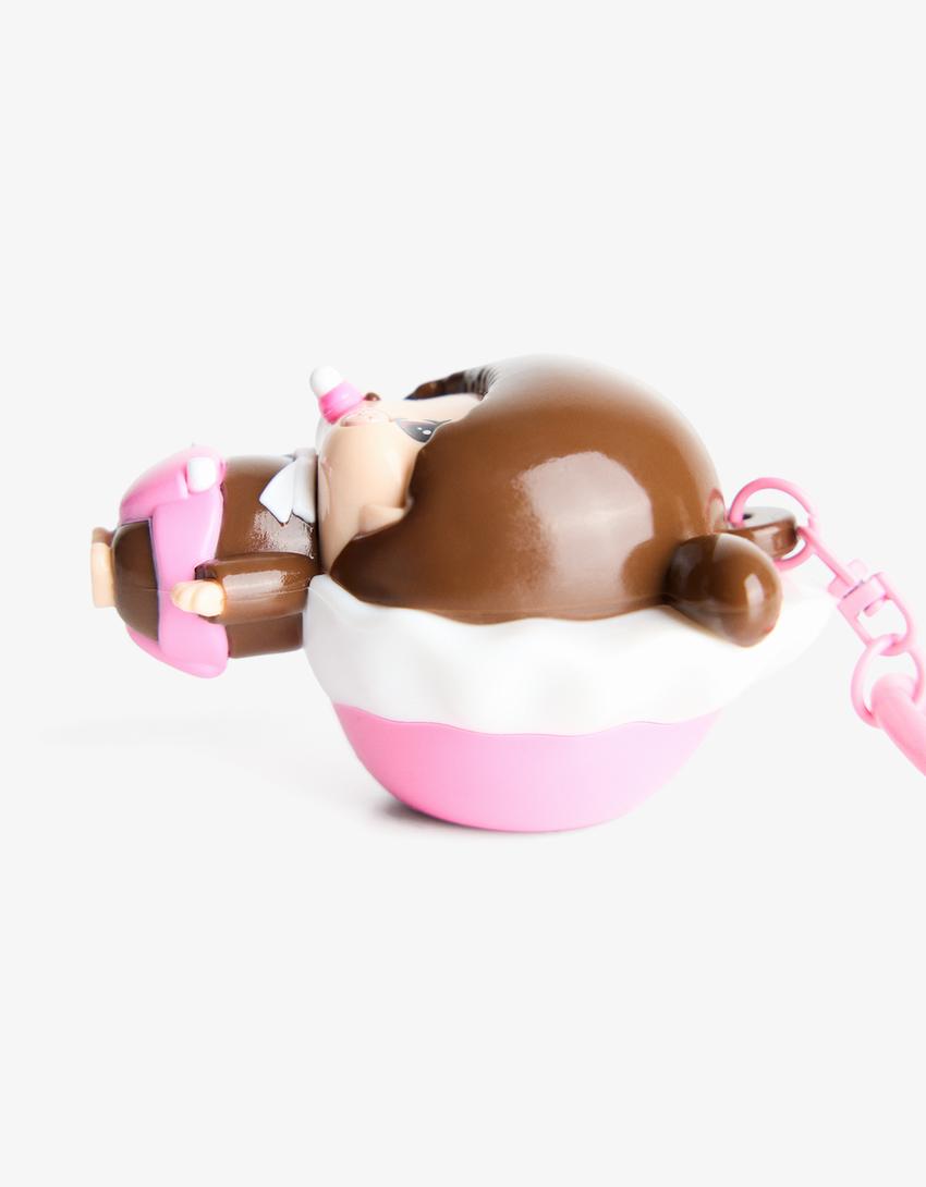 Porte-clés Monchhichi-Rose