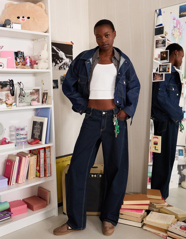 Baggy barrel jeans