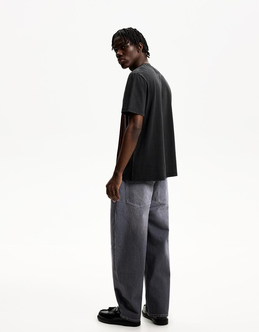 Balloon Fit Jeans Pantalones Balloon Hombre Pantalones Esprit