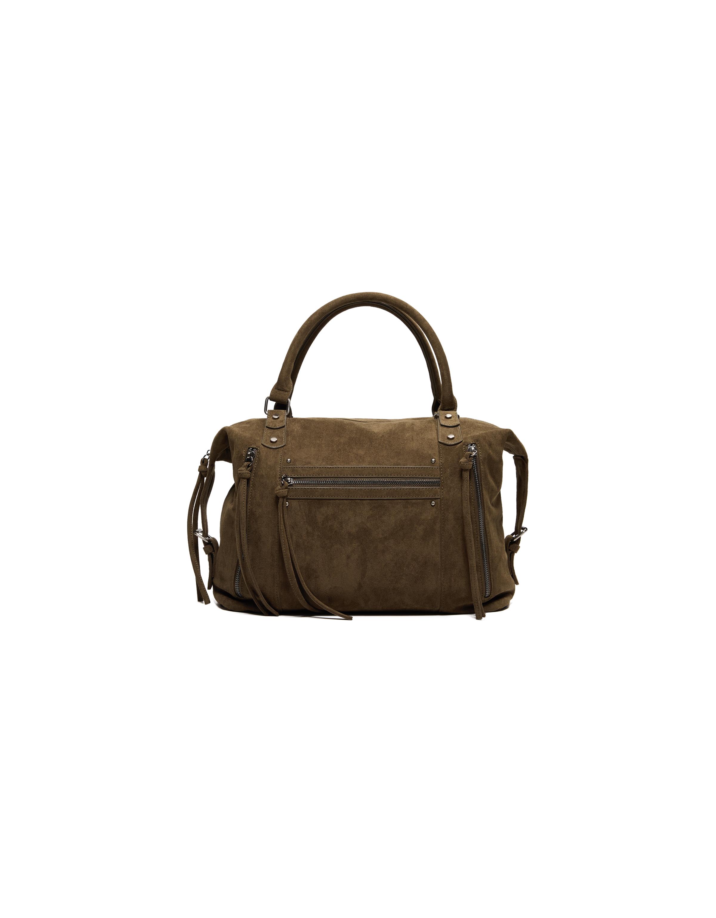 Zip-up bowling bag — Khaki