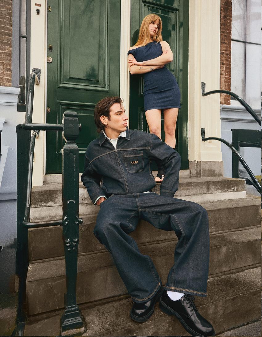 Skater-Jeans-Marinenblau