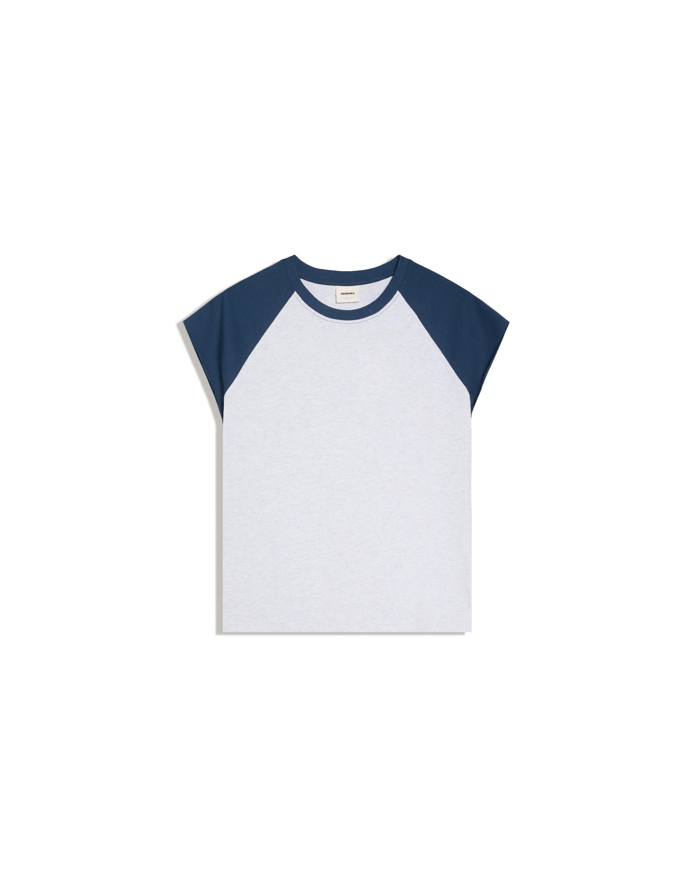 Short sleeve raglan T-shirt — Grey
