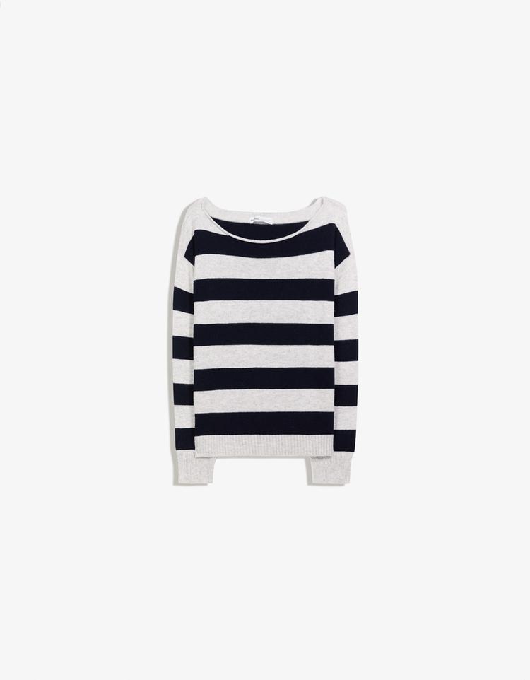 Jersey cuello barco print