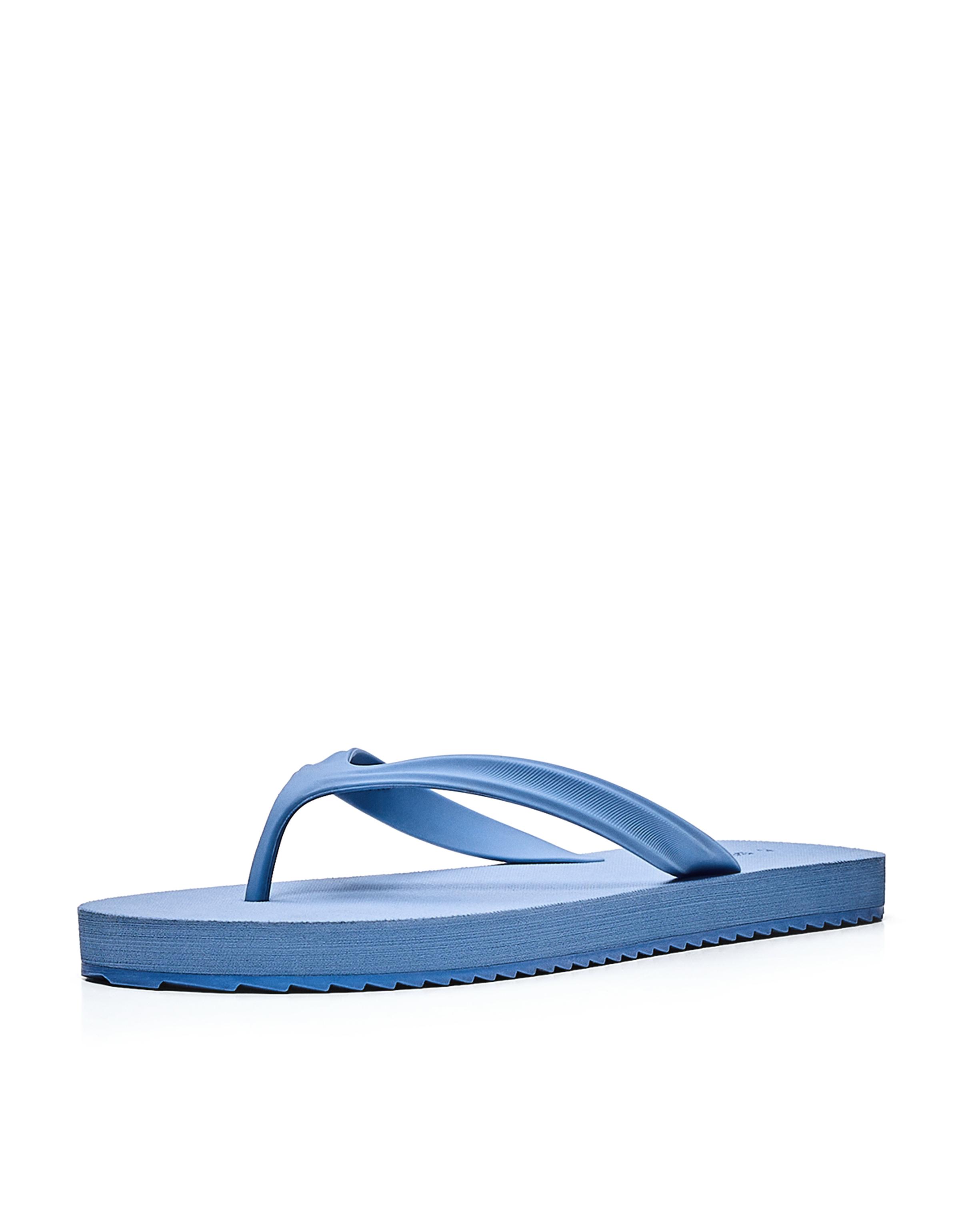 BASIC THONG SANDALS — BLUE