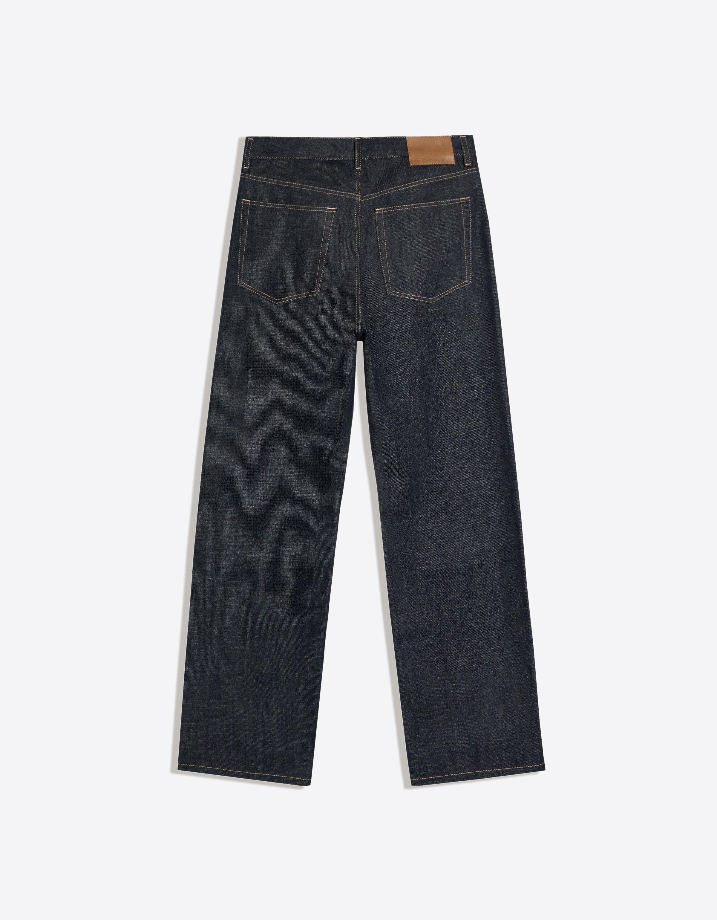 Straight baggy jeans — Navy