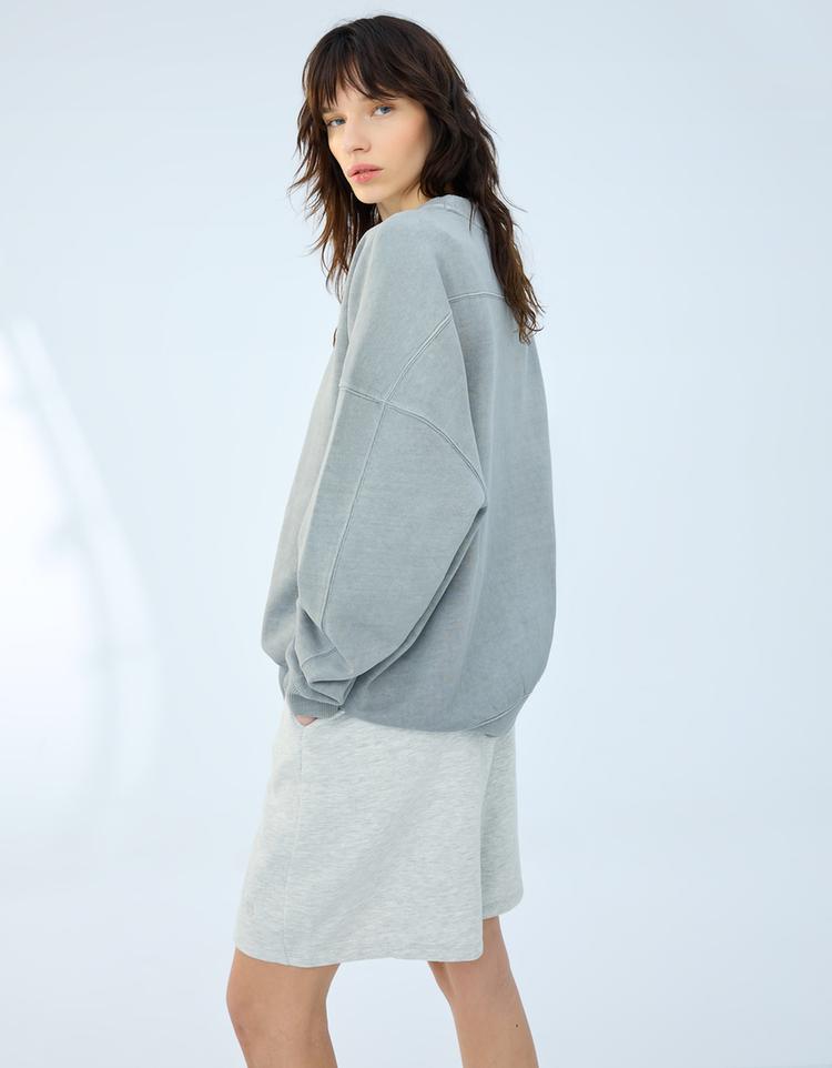 Heavy cotton sweatshirt