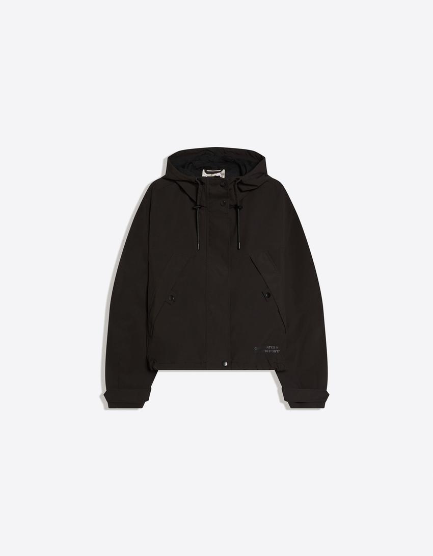 Blouson technique resistant à leau-Noir