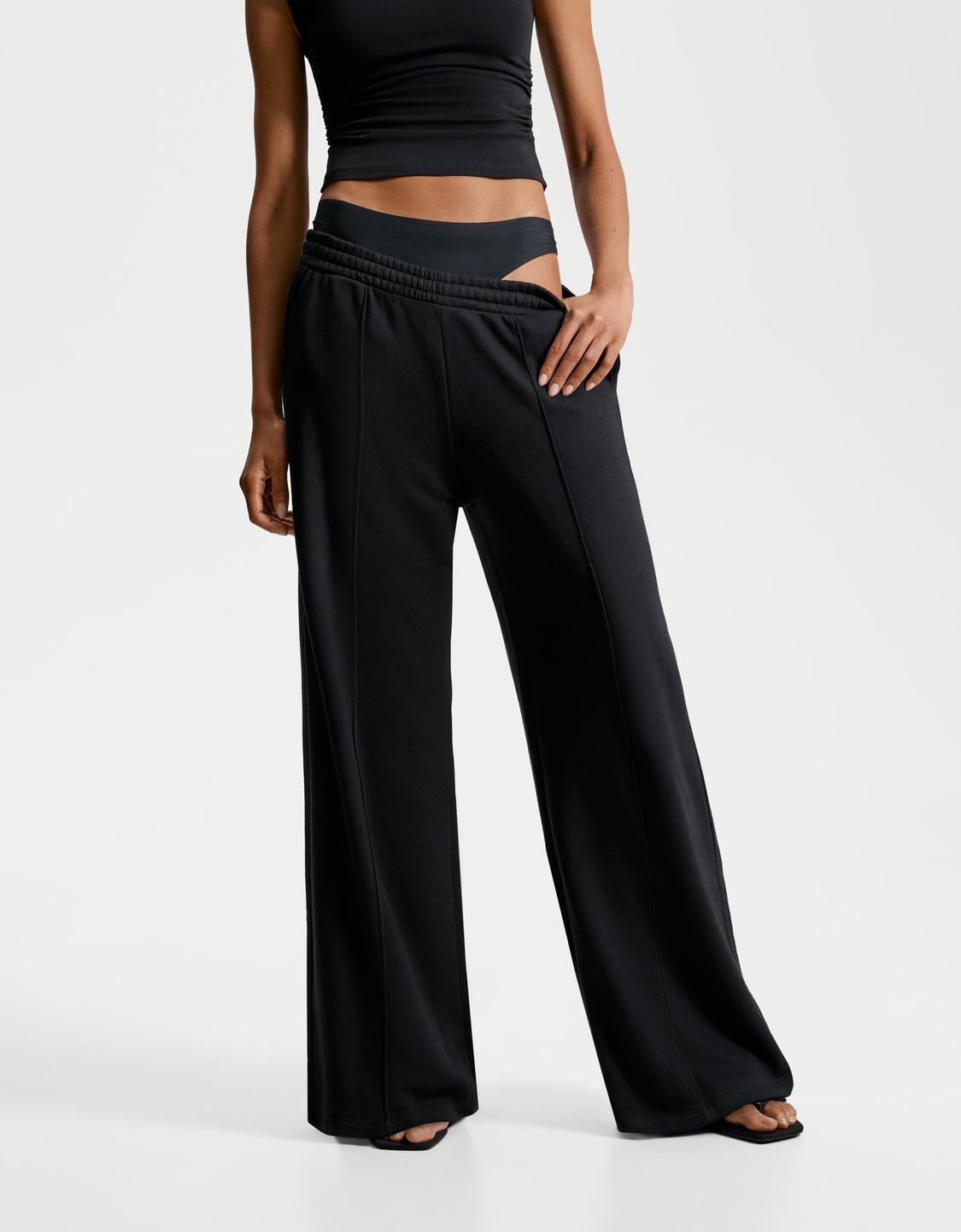Galtzak, soft, wide Leg