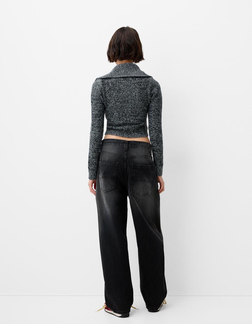 Skater jeans-Black-2