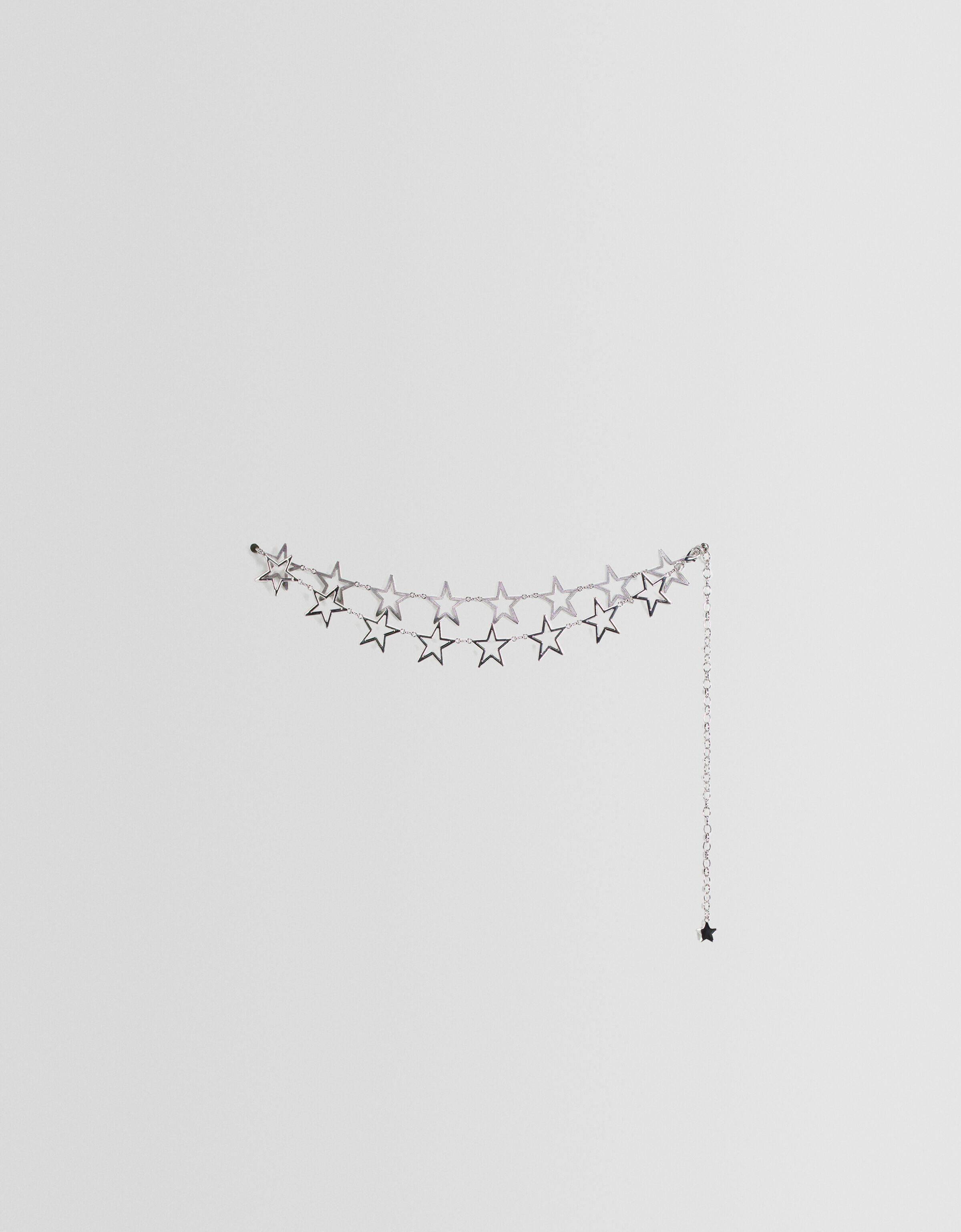 Star chain belt — Silver