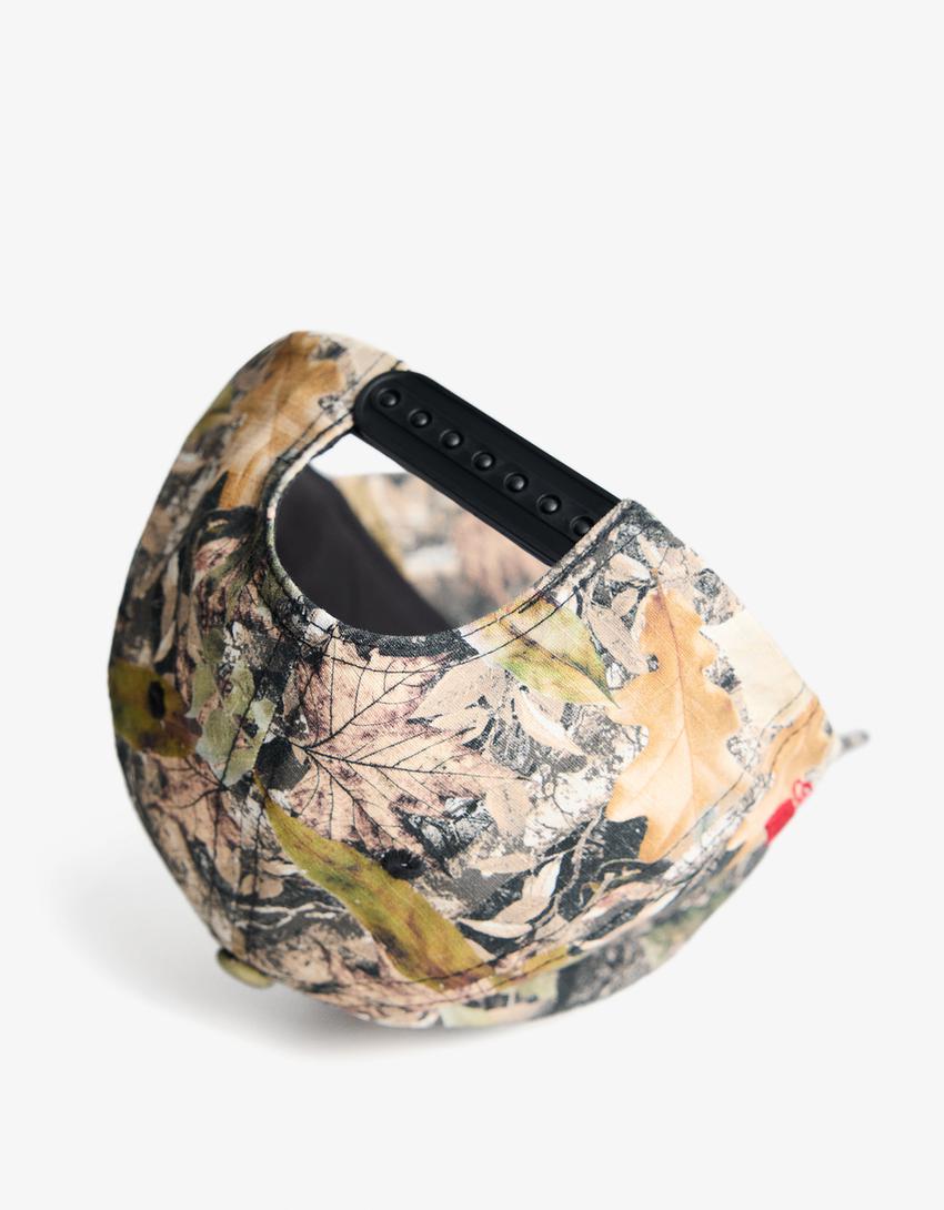 Mütze mit Print-Grün