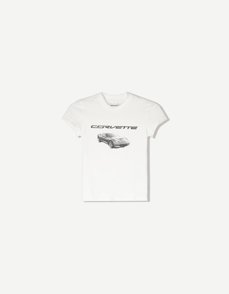 Kısa kollu Corvette t-shirt