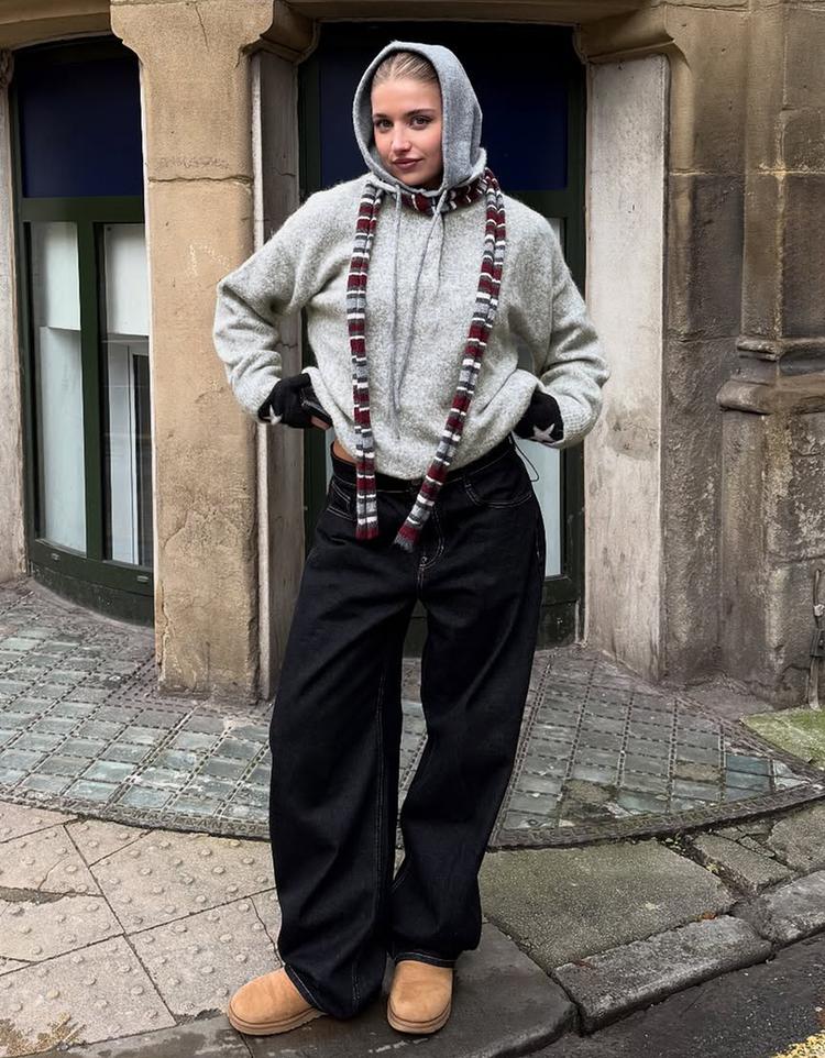 Bufanda extralarga rayas