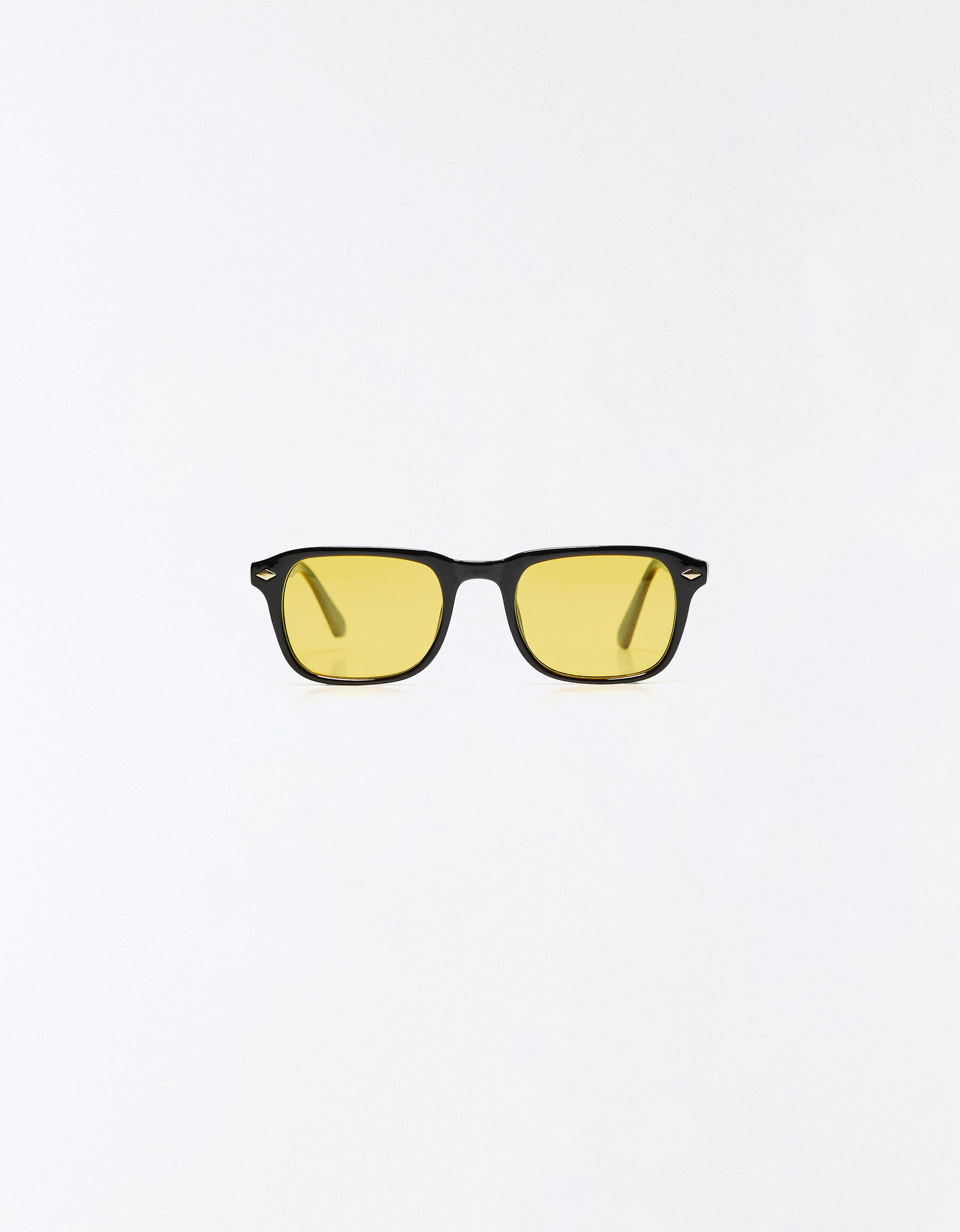 Plastic sunglasses — Yellow