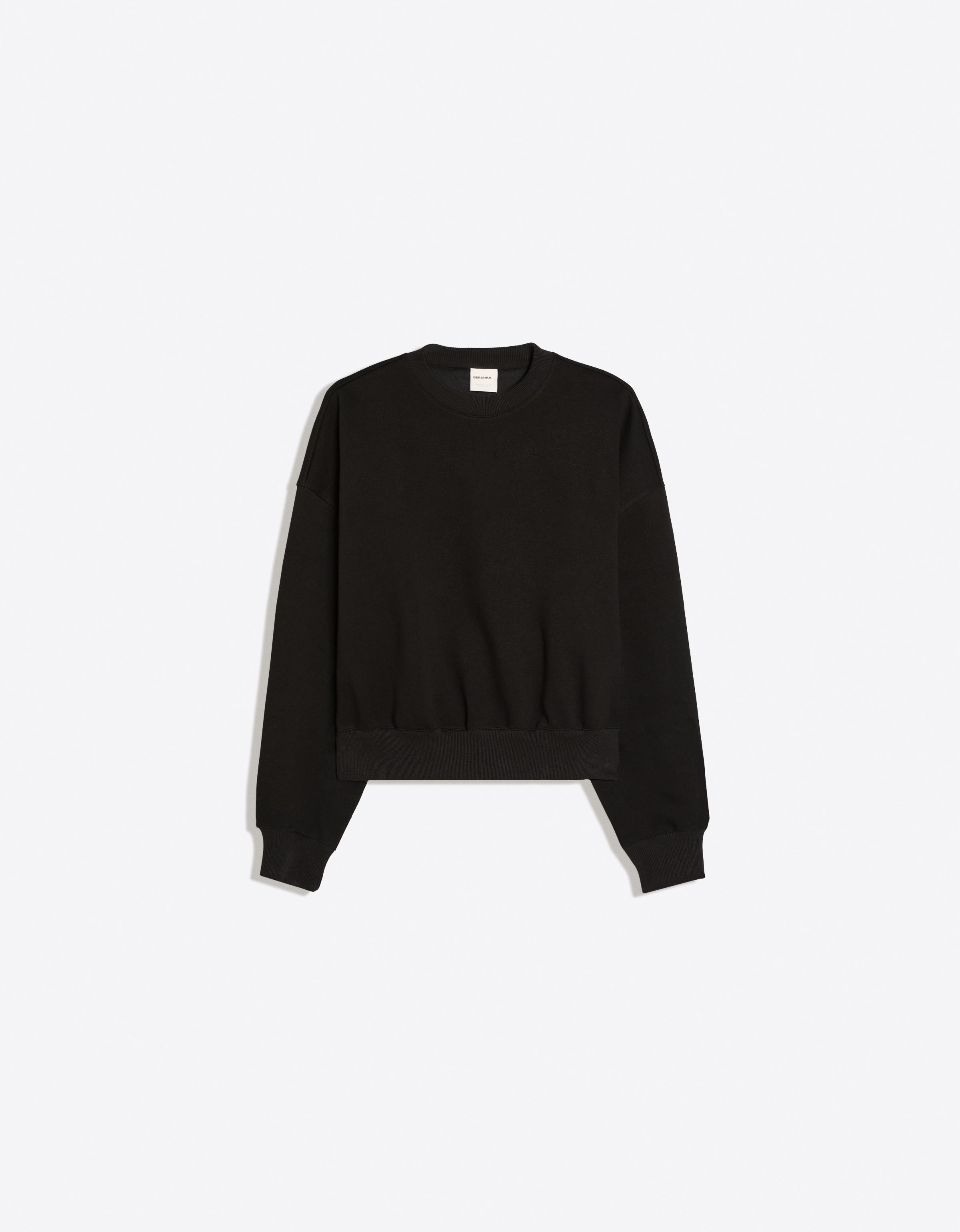 Bershka Bisiklet yaka sweatshirt